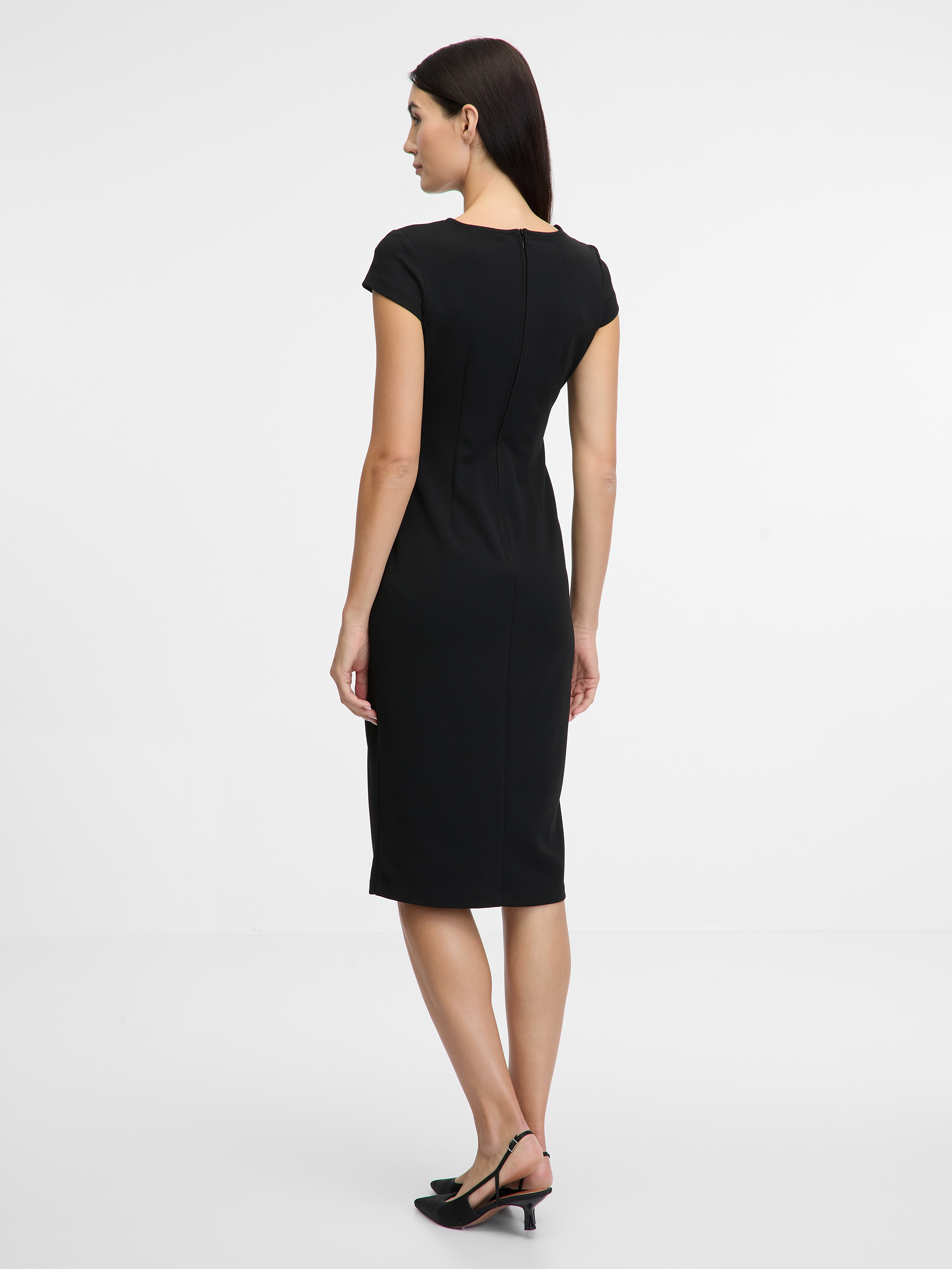 Black women's midi dress ORSAY - Women's