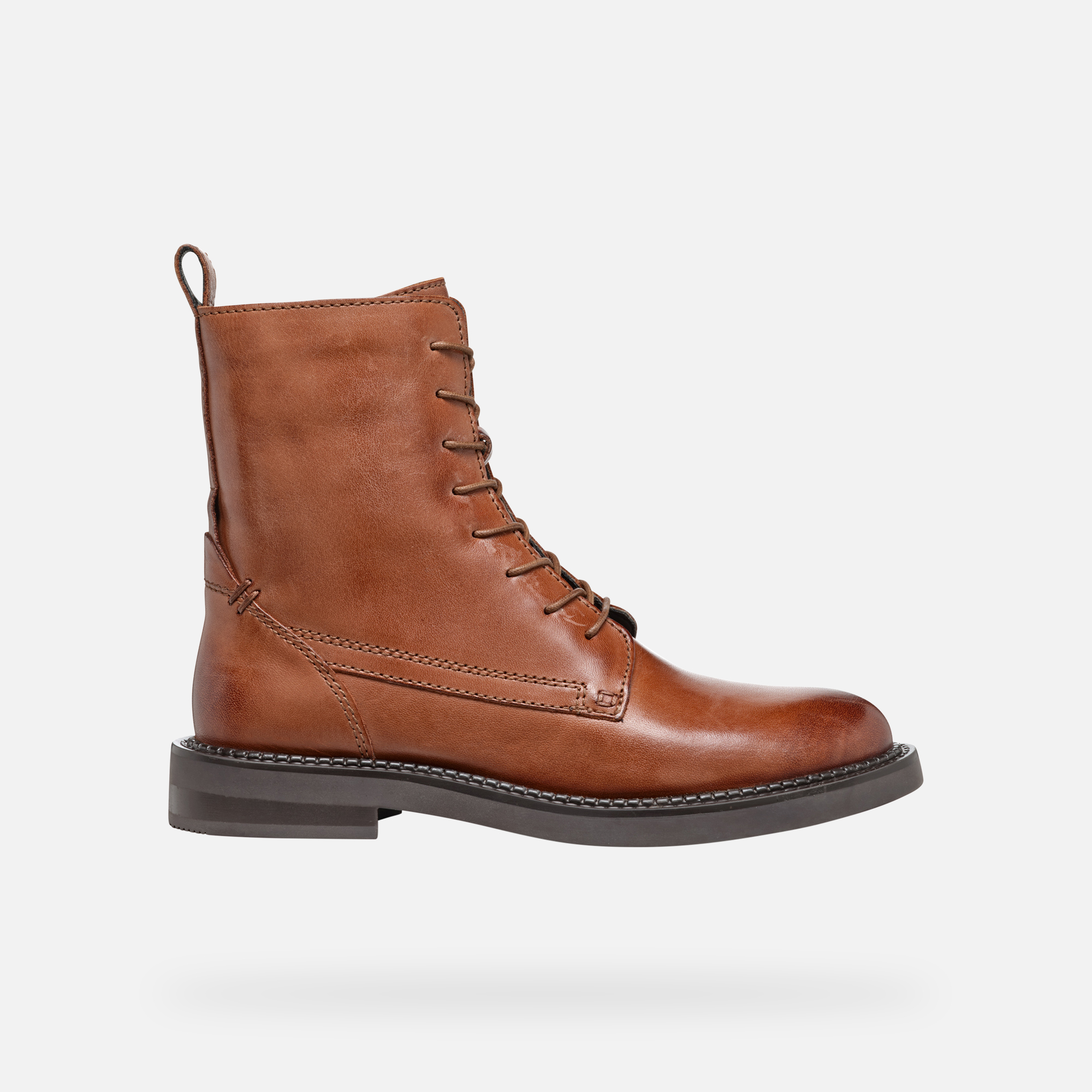 Light Brown Women's Ankle Boots Geox Serilda - Women's