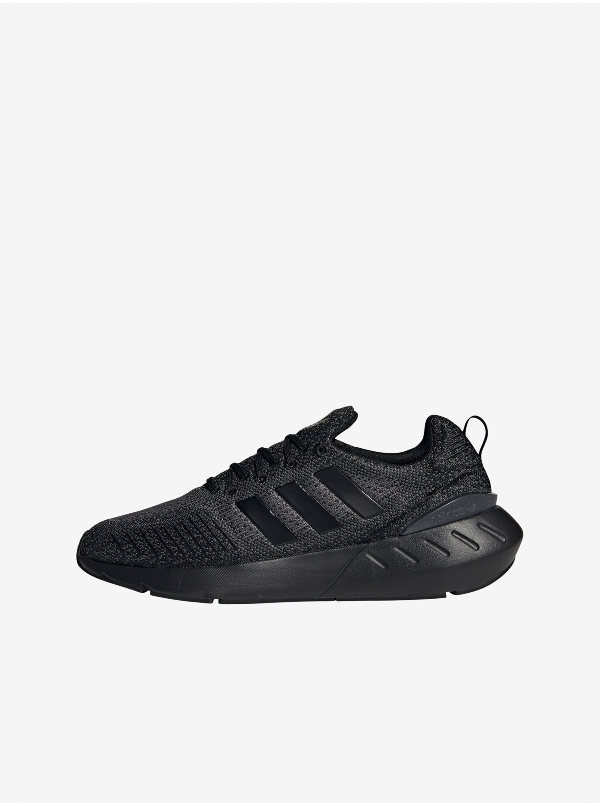 Black Man Lined Shoes Adidas Originals Swift Run 22 - Men