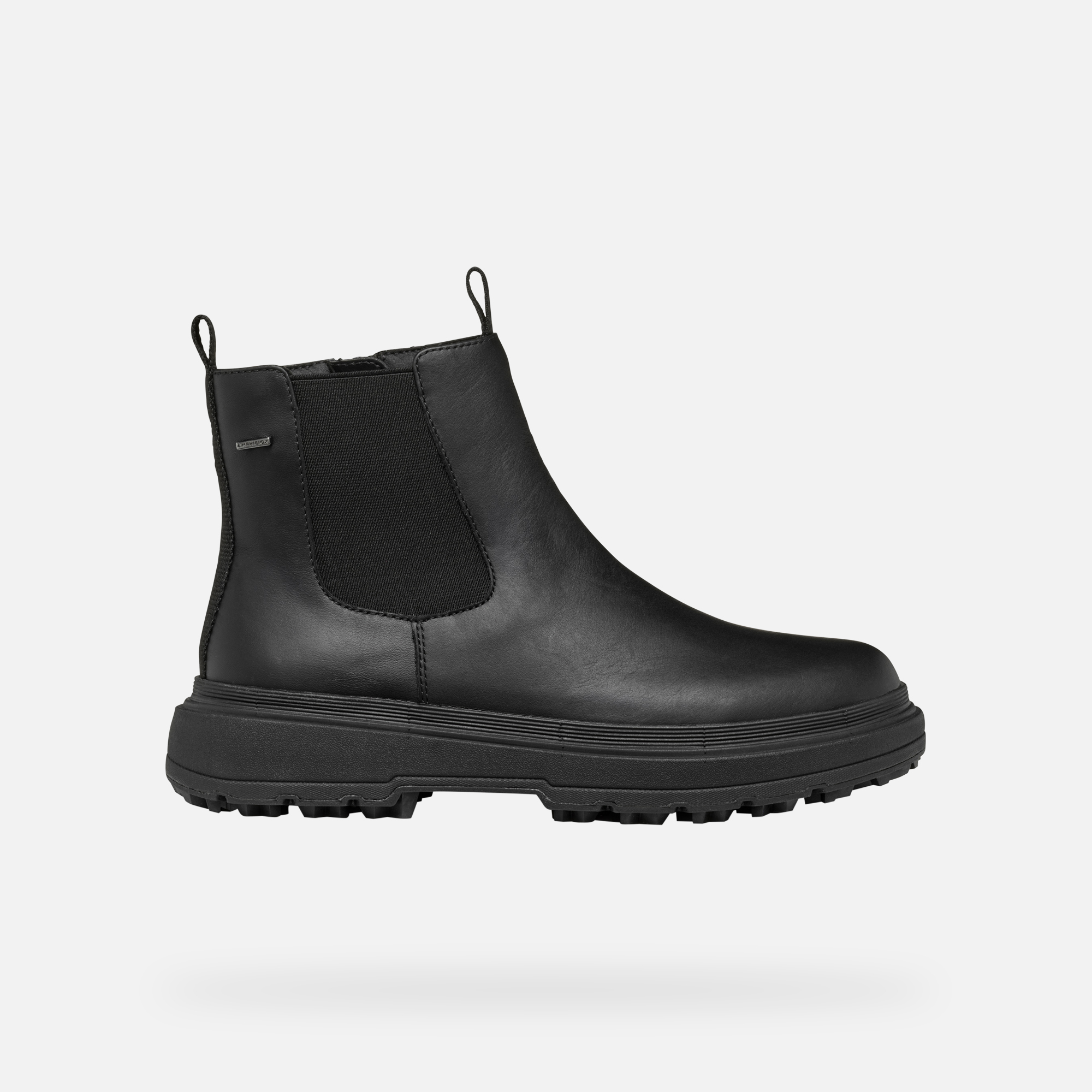 Black women&#039;s ankle boots Geox Lamidie + Grip ABX - Women&#039;s