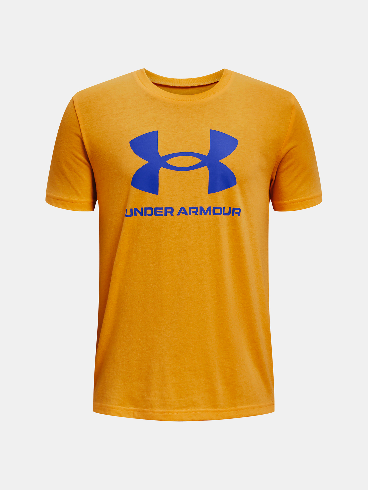 Under Armour SPORTSTYLE LOGO SS Chlapčenské tričko, oranžová, veľkosť M