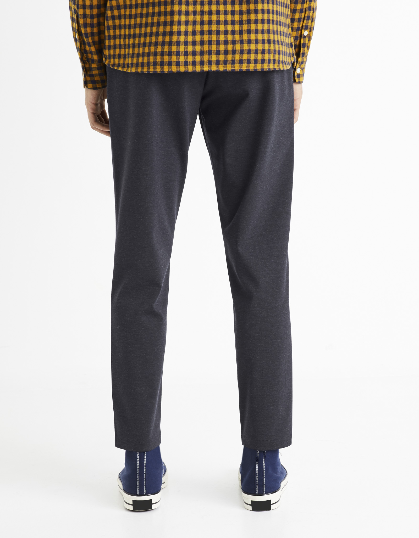 Pantaloni casual pentru barbati Celio - albastru inchis