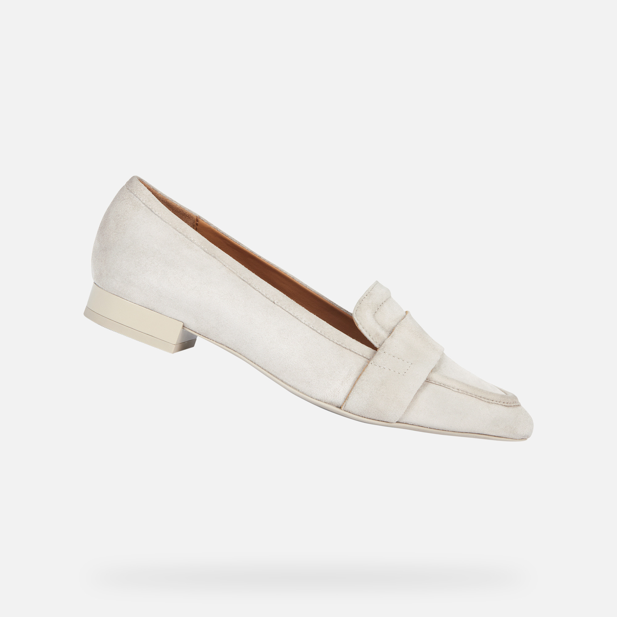 Krémové baleríny Geox Charyssa