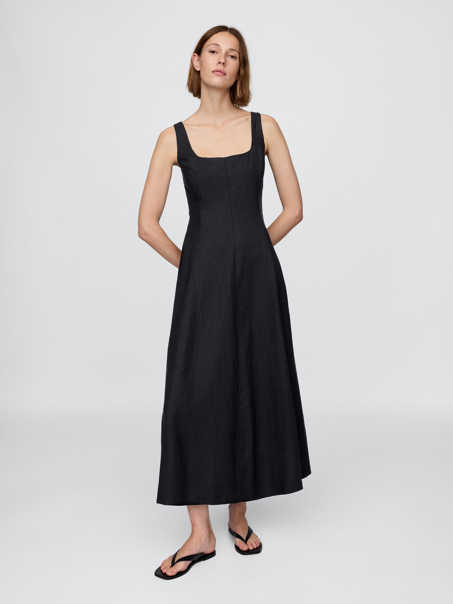 GAP Linen maxi dress - Womens