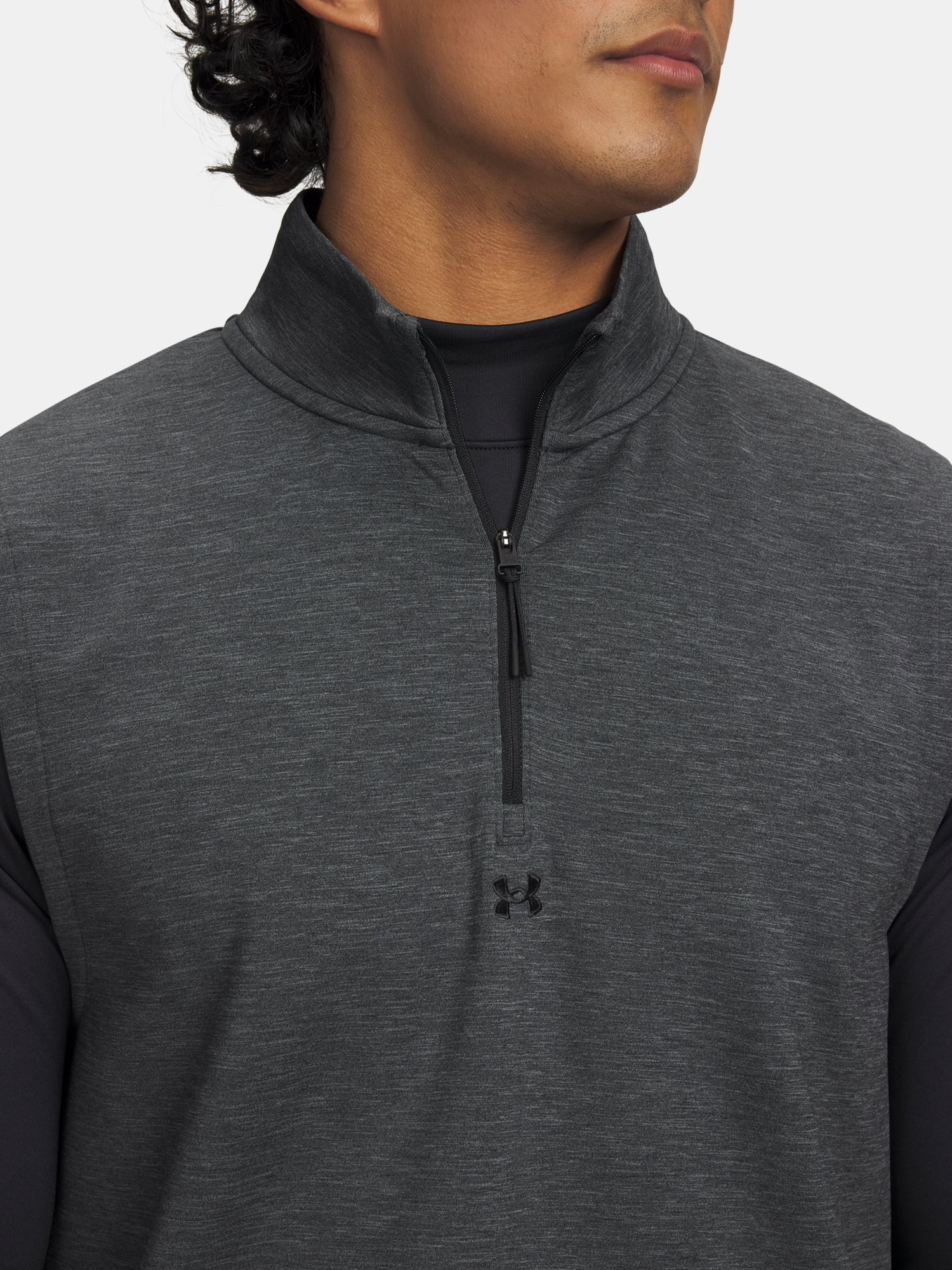 Men&#039;s Under Armour UA Drive Midlayer Vest-BLK - Men&#039;s