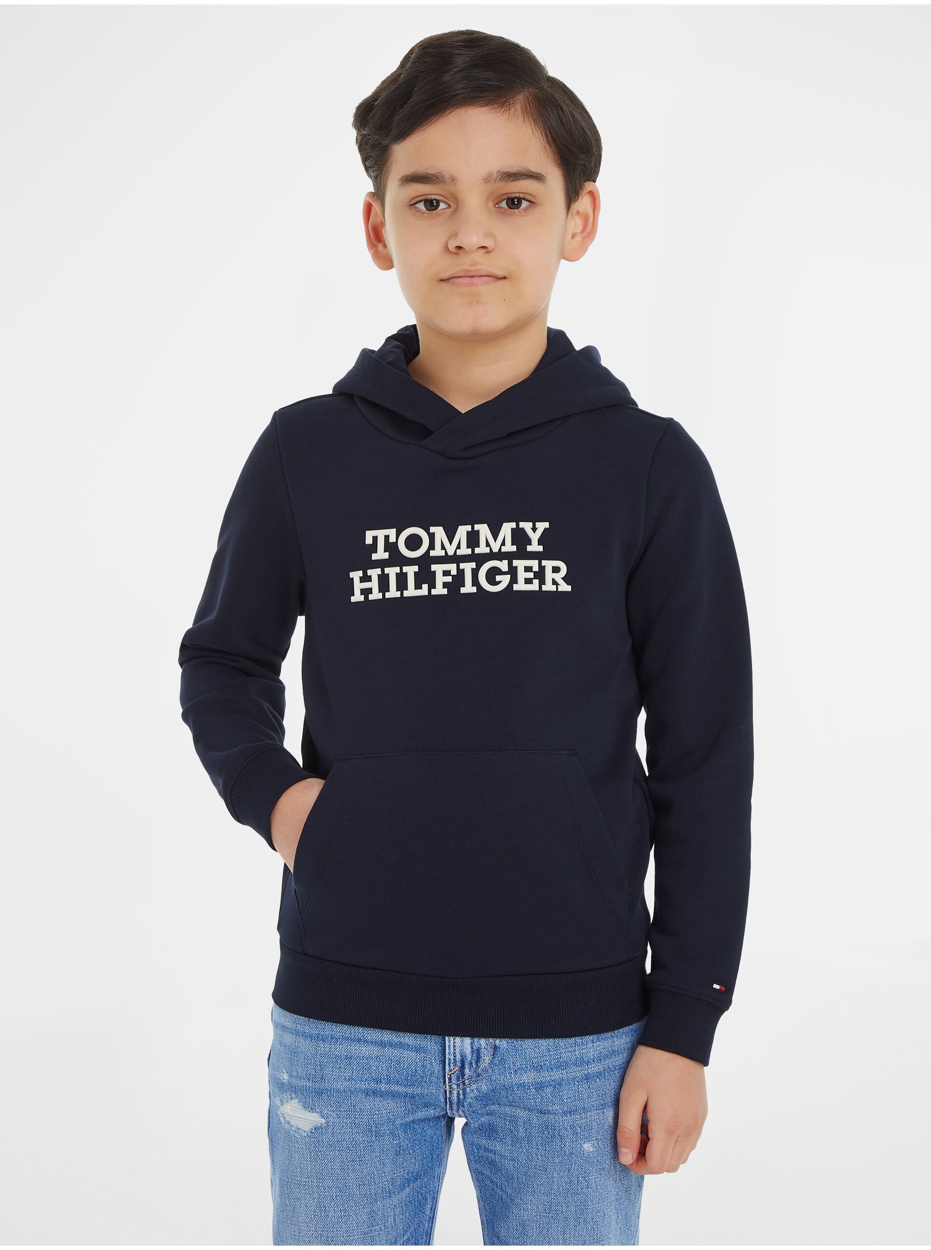 Dark blue boys' hoodie Tommy Hilfiger - Boys