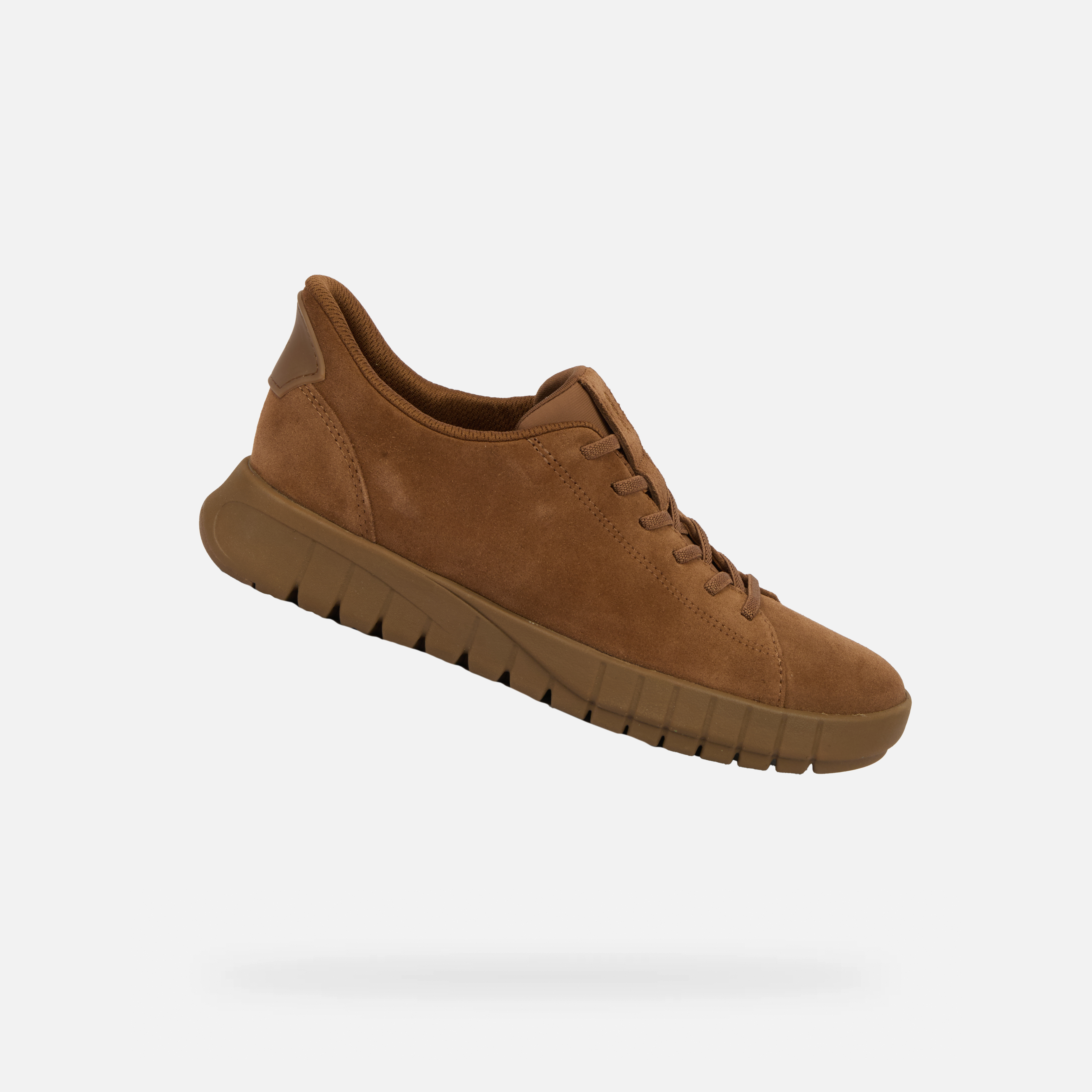 Hnědé dámské tenisky Geox Flextride Plus Fast in - Dámské