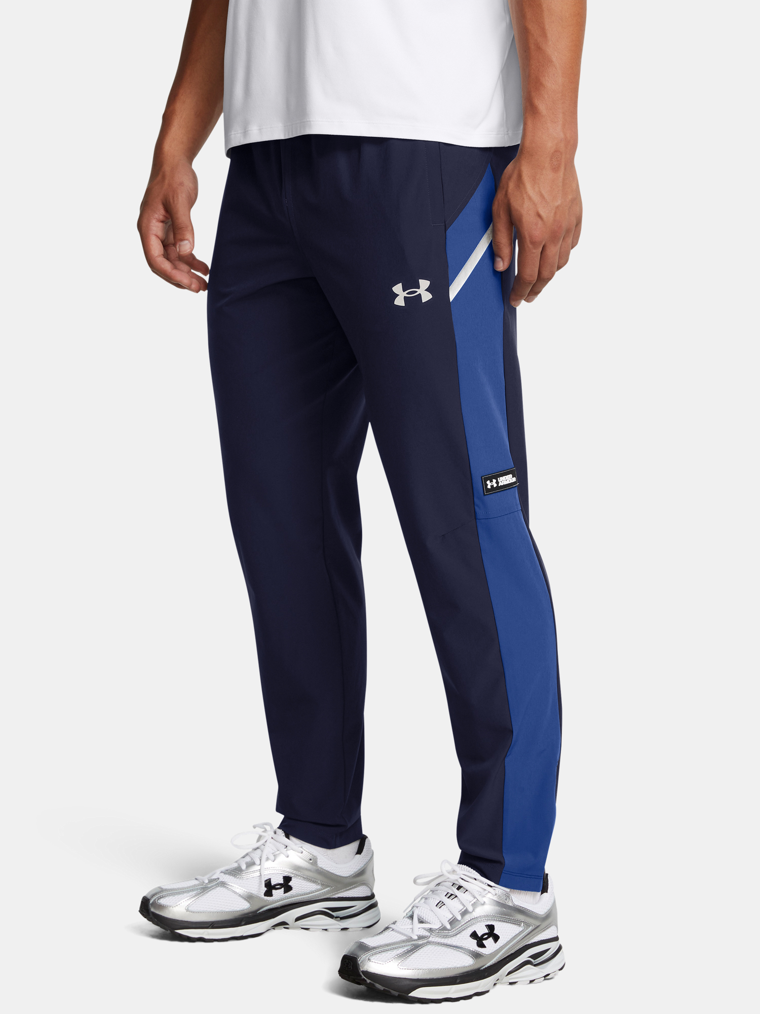 Men's Sports Pants Under Armour UA Woven Utility Pants-BLU - Men's