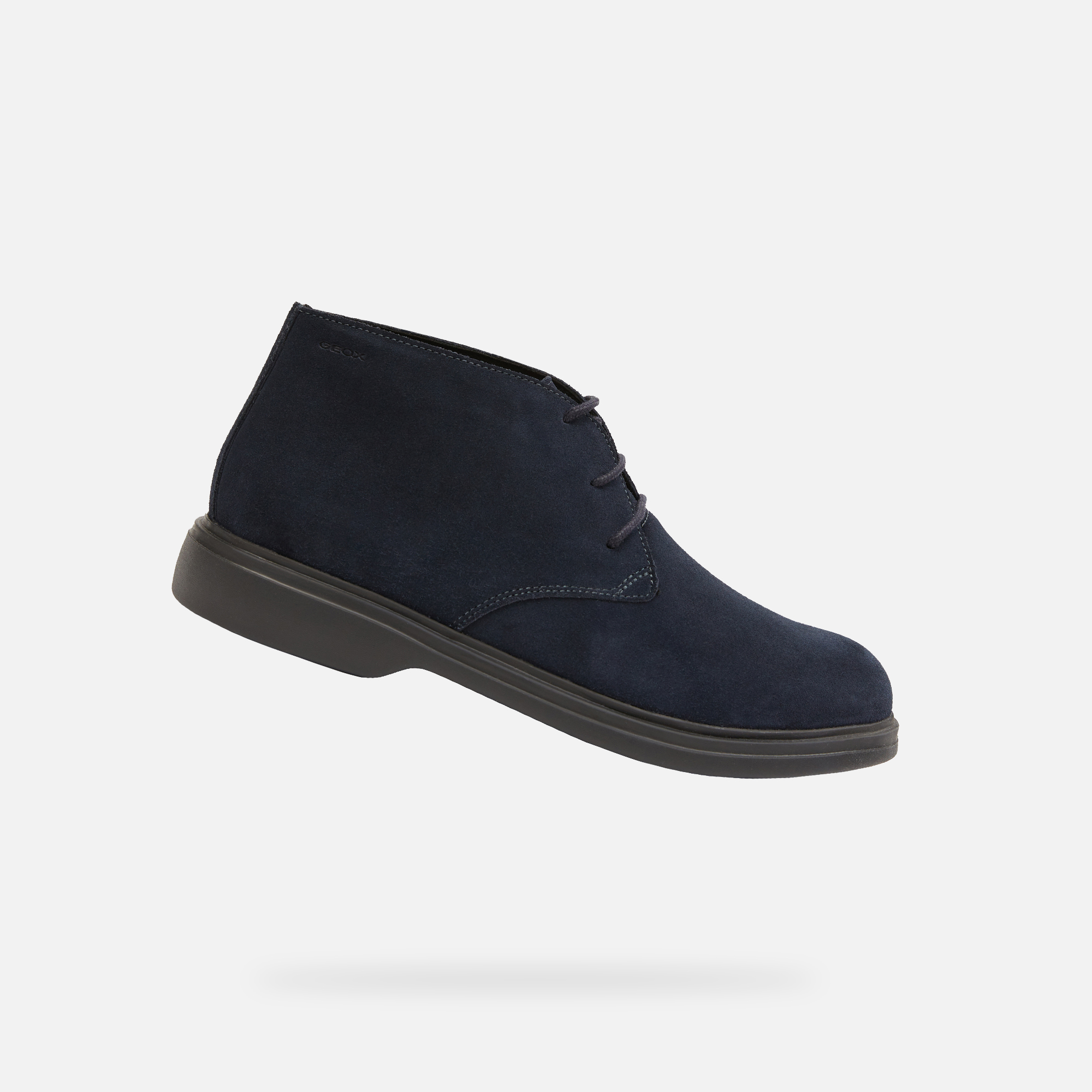 Dark blue men&#039;s ankle boots Geox Ottavio - Men