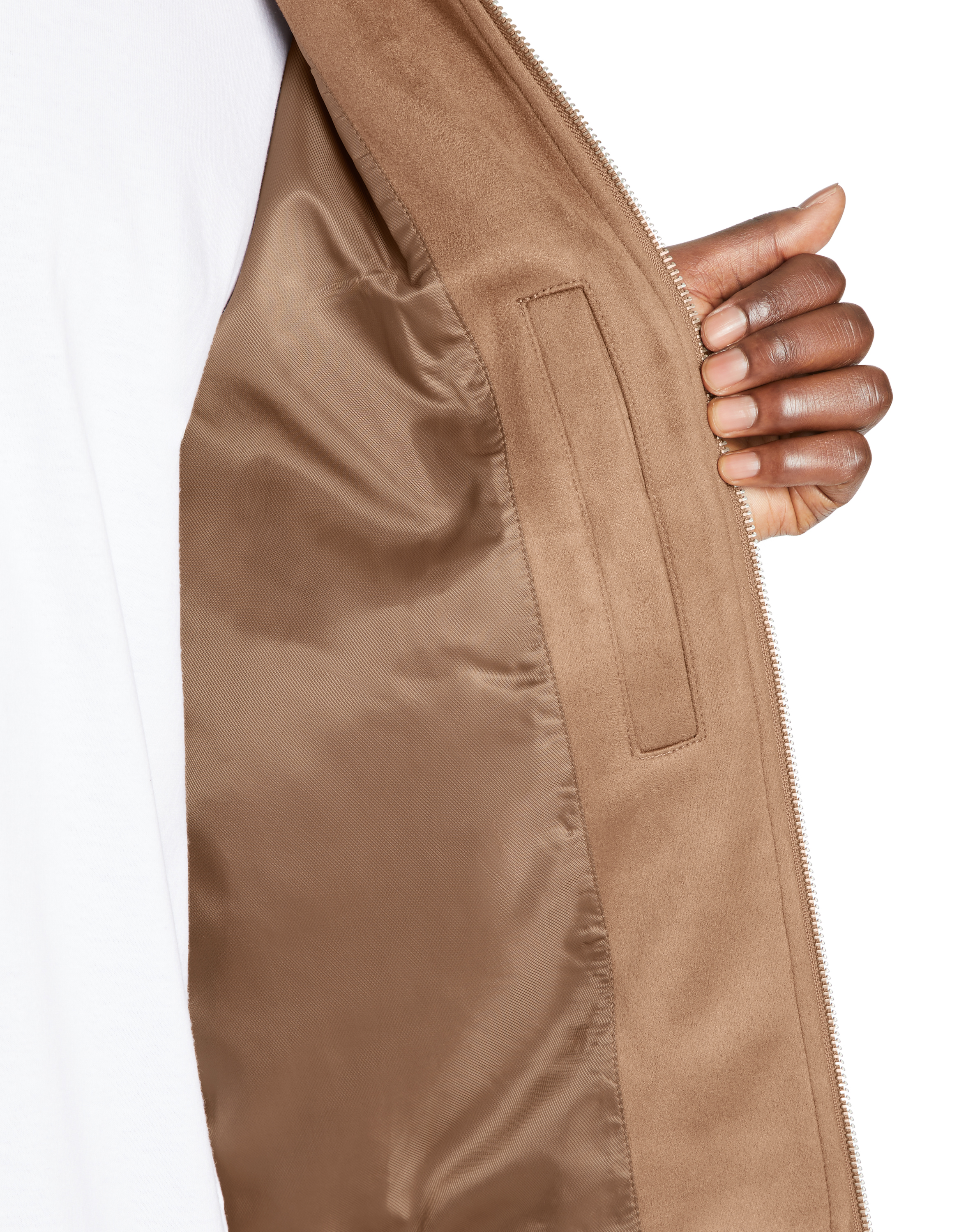 Celio Jacket made of artificial suede Jufaster - Men&#039;s