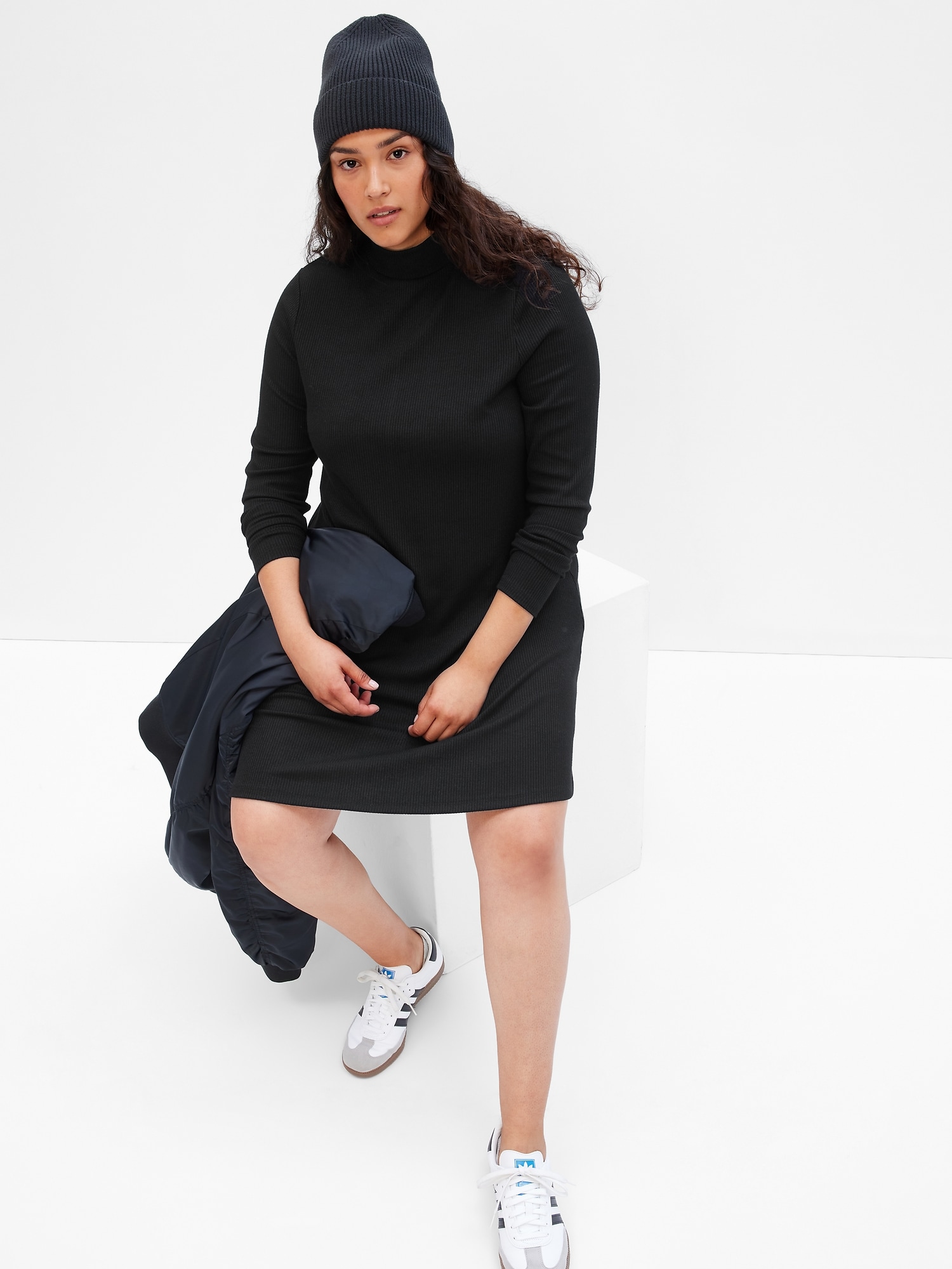Rochii casual pentru femei GAP - negru