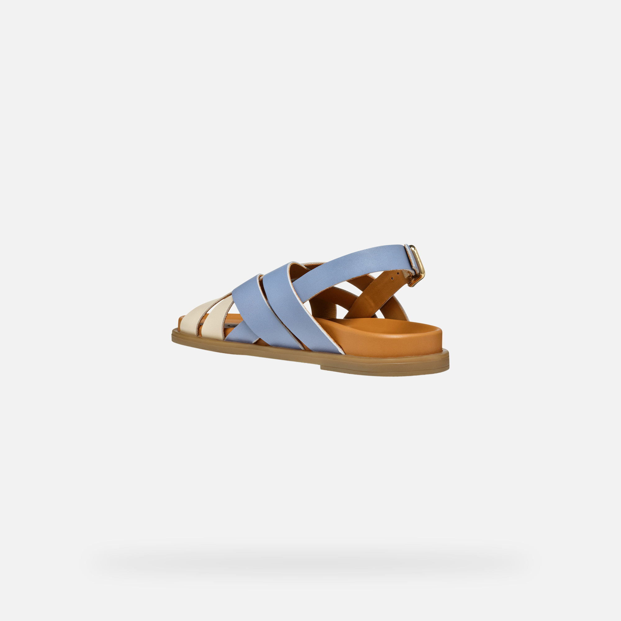 Light blue women's sandals Geox Adelash - Women's