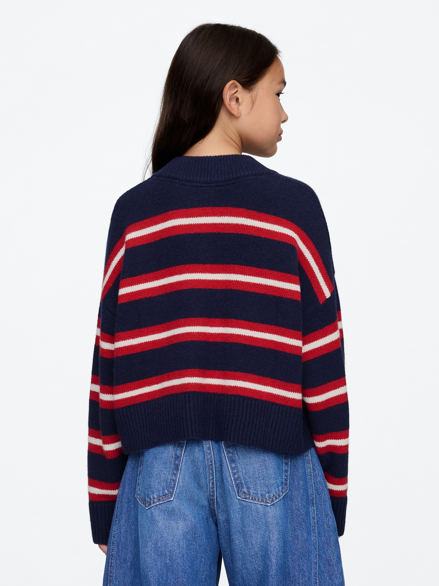 GAP Children&#039;s oversize sweater CashSoft - Girls