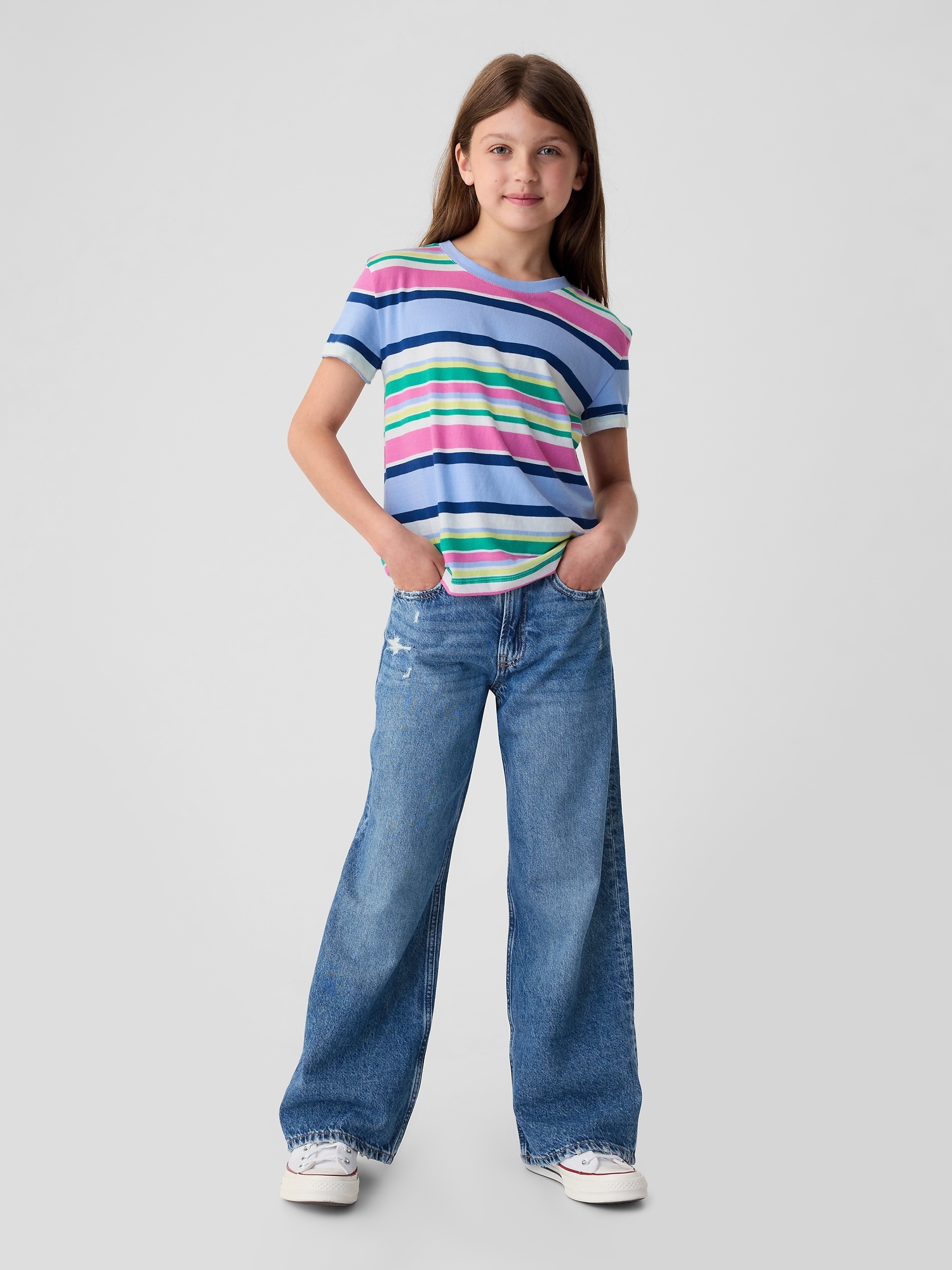 GAP - roz, albastru, verde