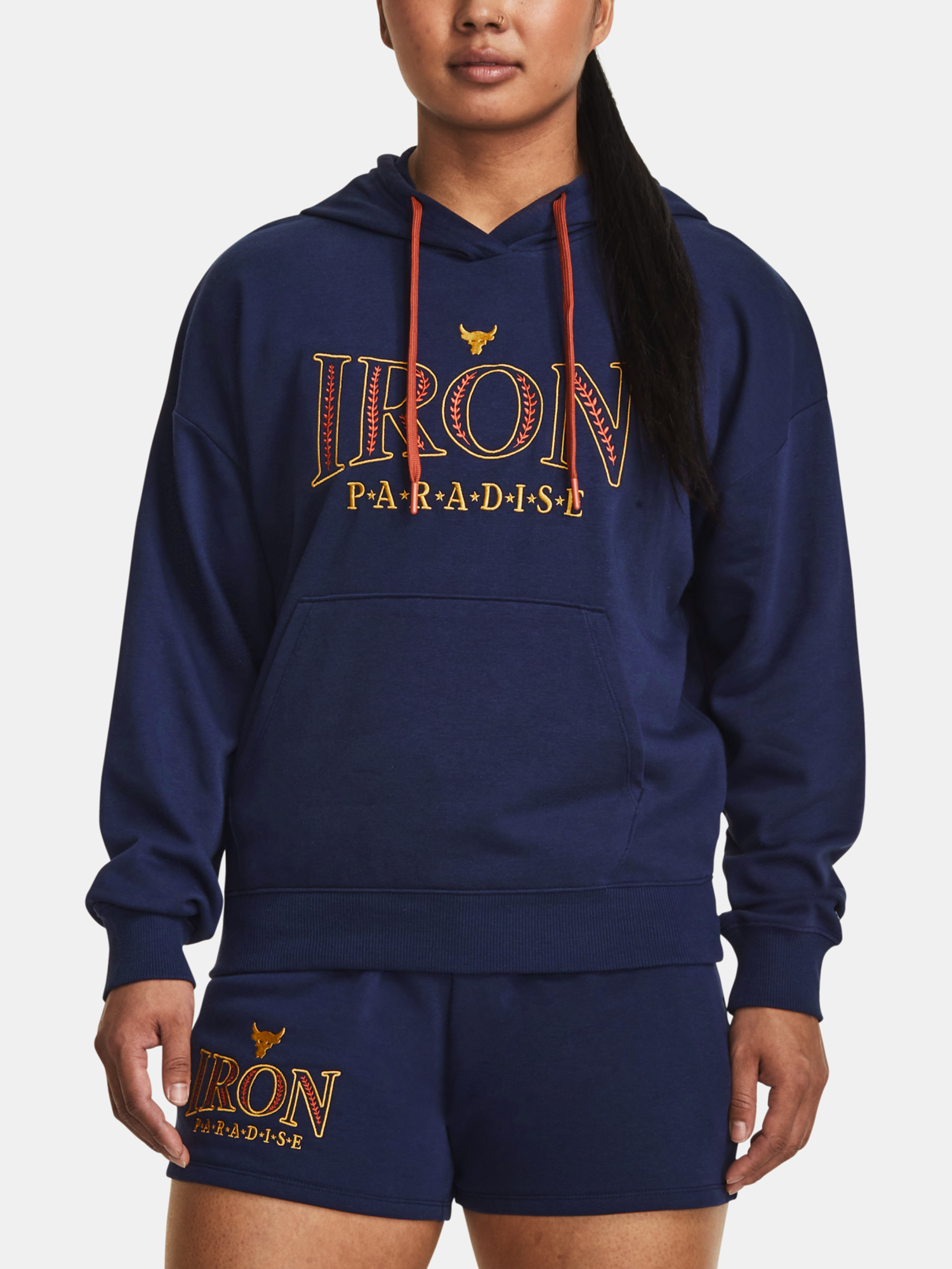 Under Armour Sweatshirt Pjt Rck Everyday Terry Hdy-BLU - Women&#039;s