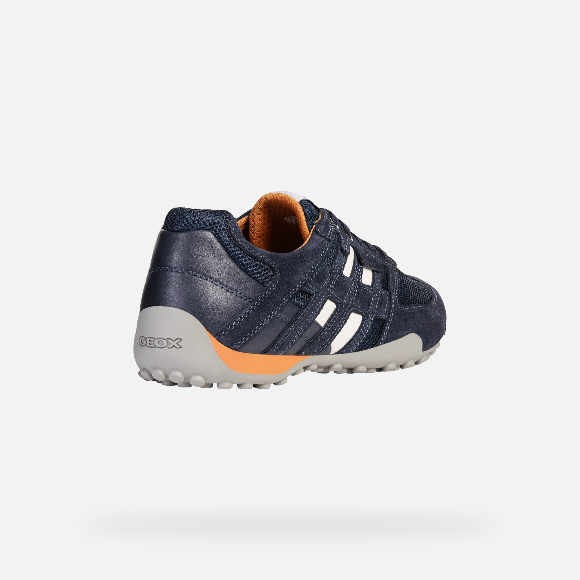 Dark blue men's sneakers Geox Snake - Men's
