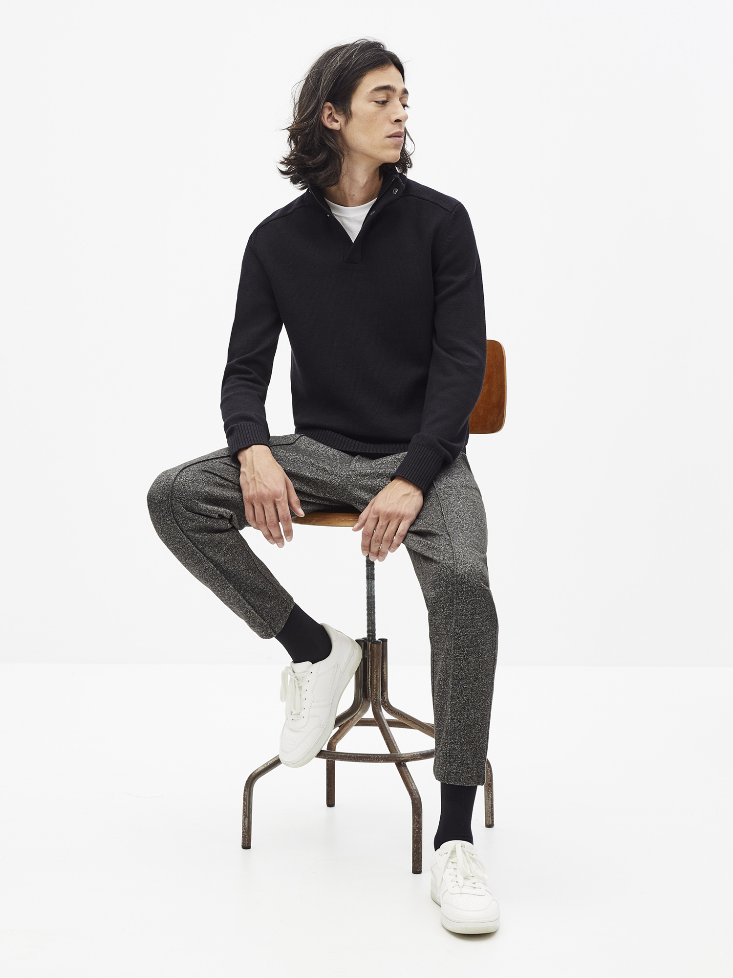 Pulovere pentru barbati Celio - negru