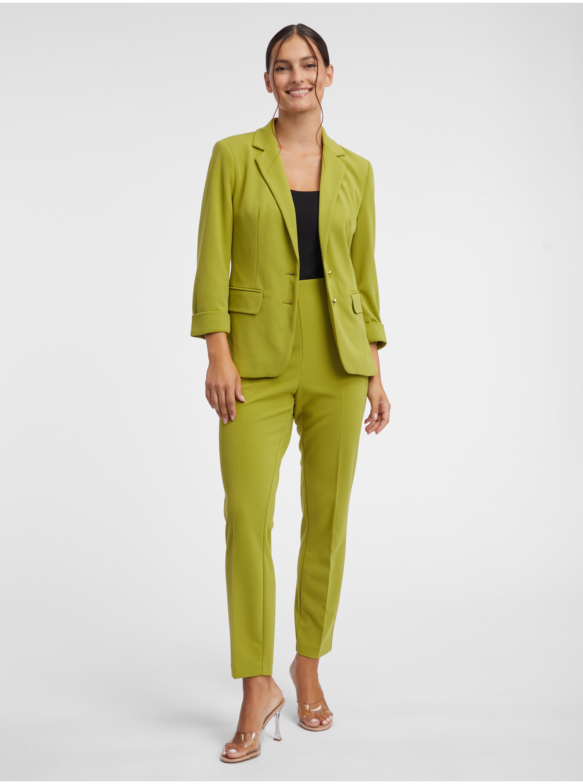 Sacouri si blazere pentru femei ORSAY - verde