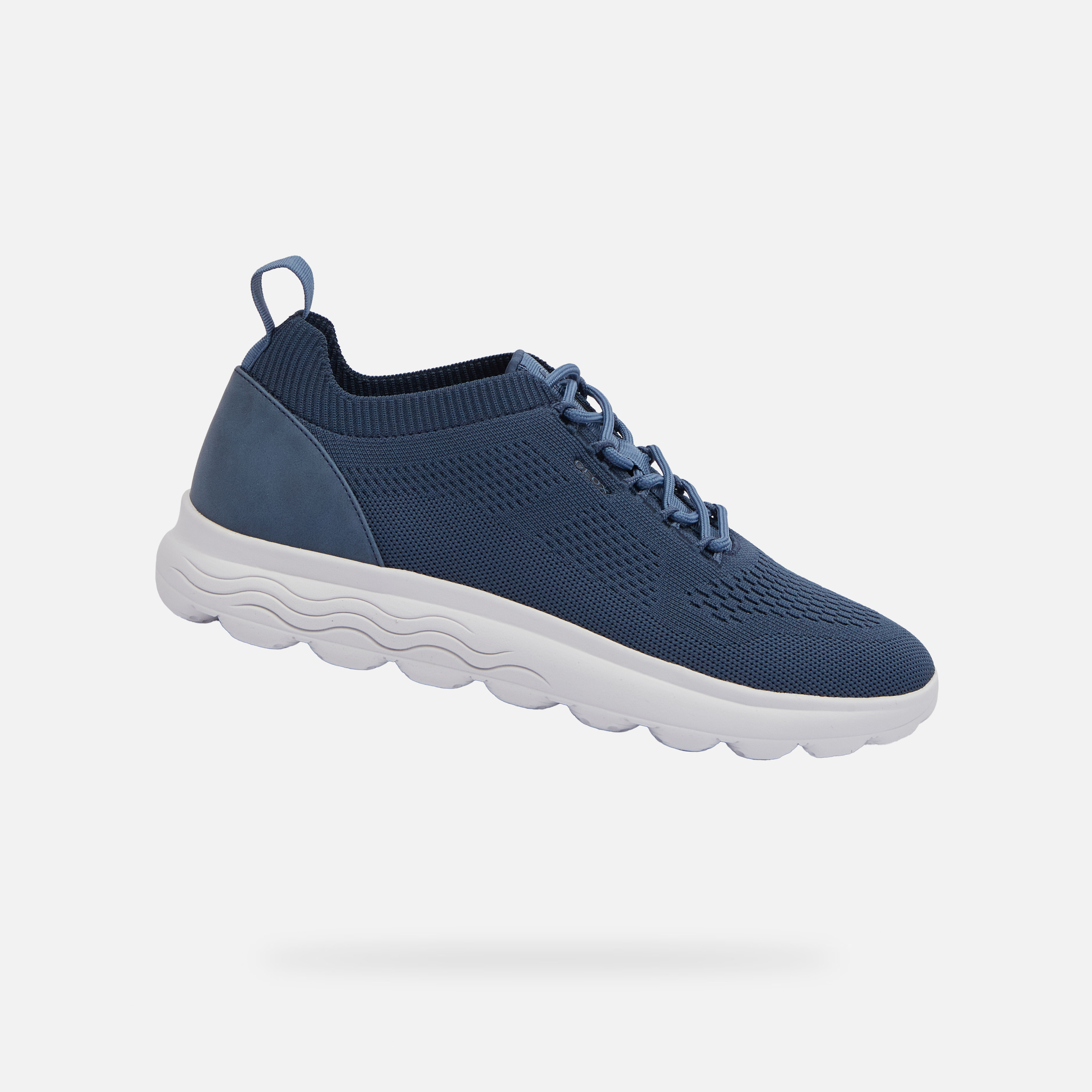 Light blue men&#039;s sneakers Geox Spherica - Men&#039;s