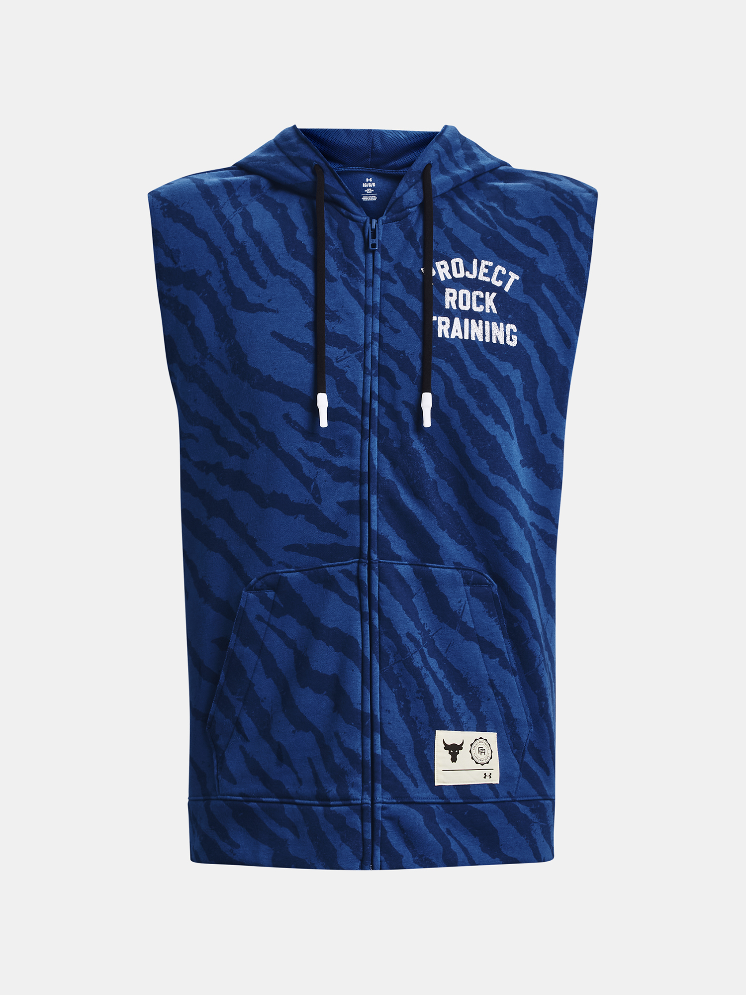 Under Armour Sweatshirt Pjt Rck Rival Pt SL FZ TG-BLU - Men's