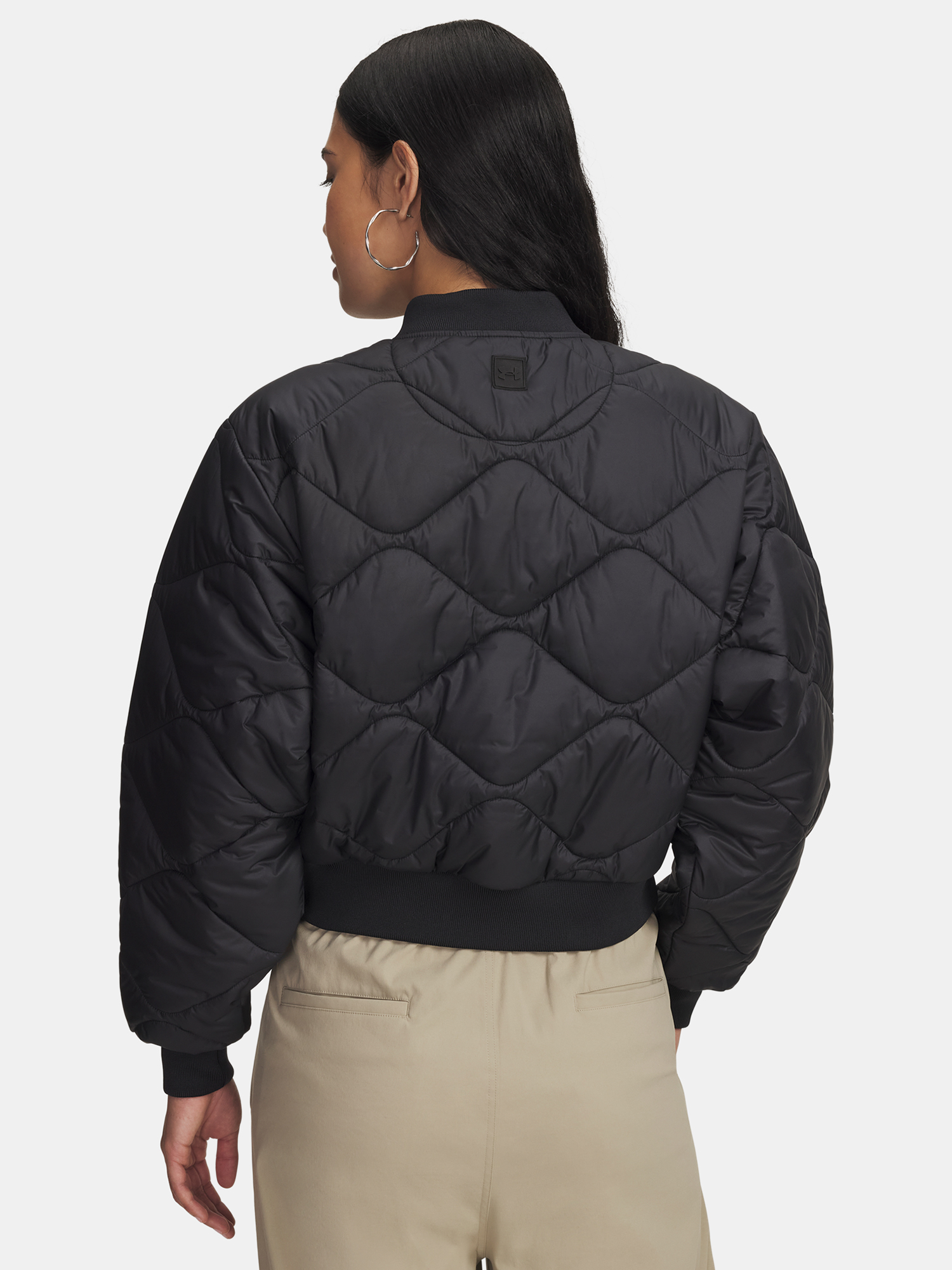 Women's Under Armour Heritage Bomber-BLK Jacket - Women's
