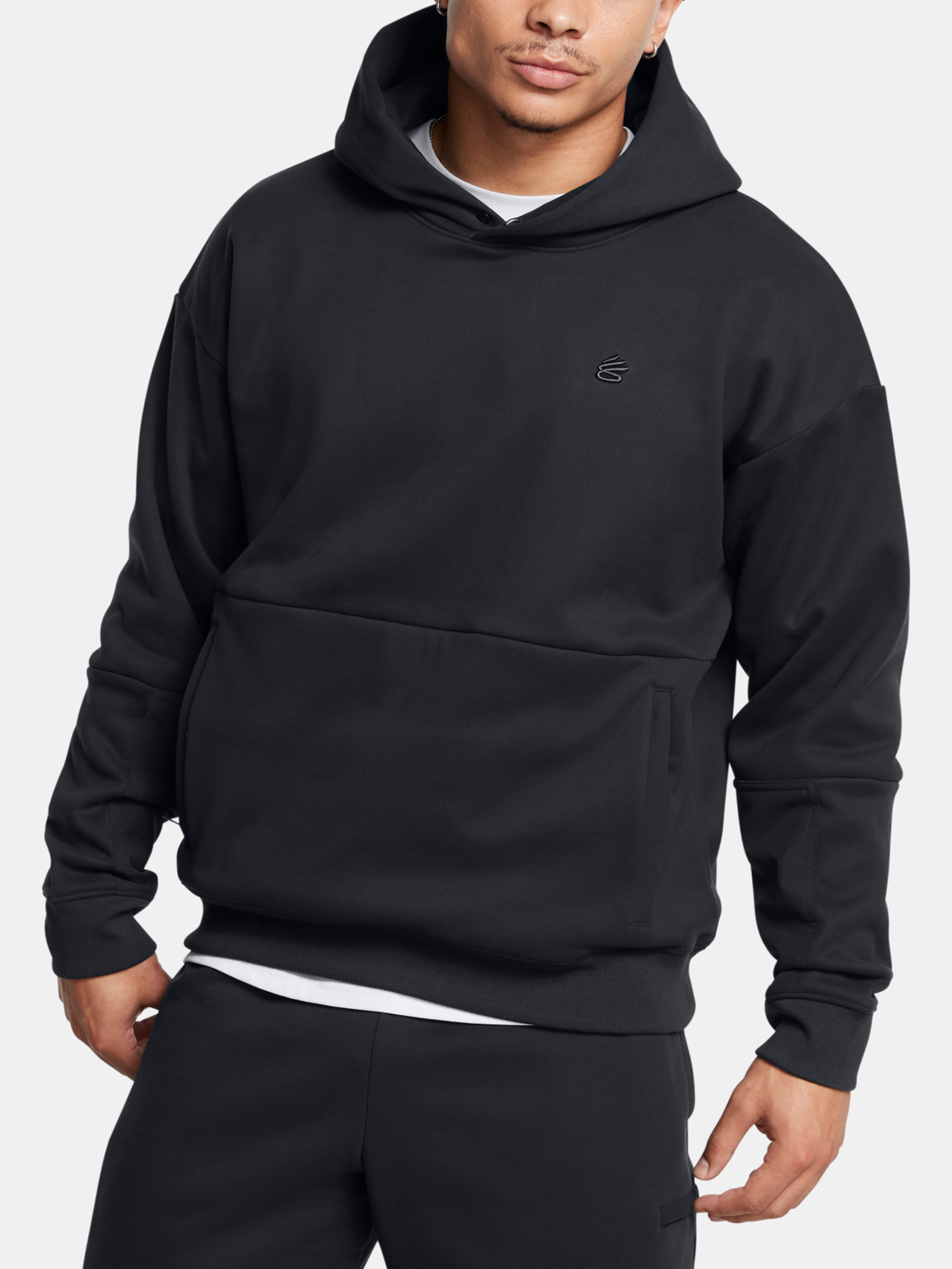 Men's Under Armour Curry DNA Hoodie-BLK - Men's