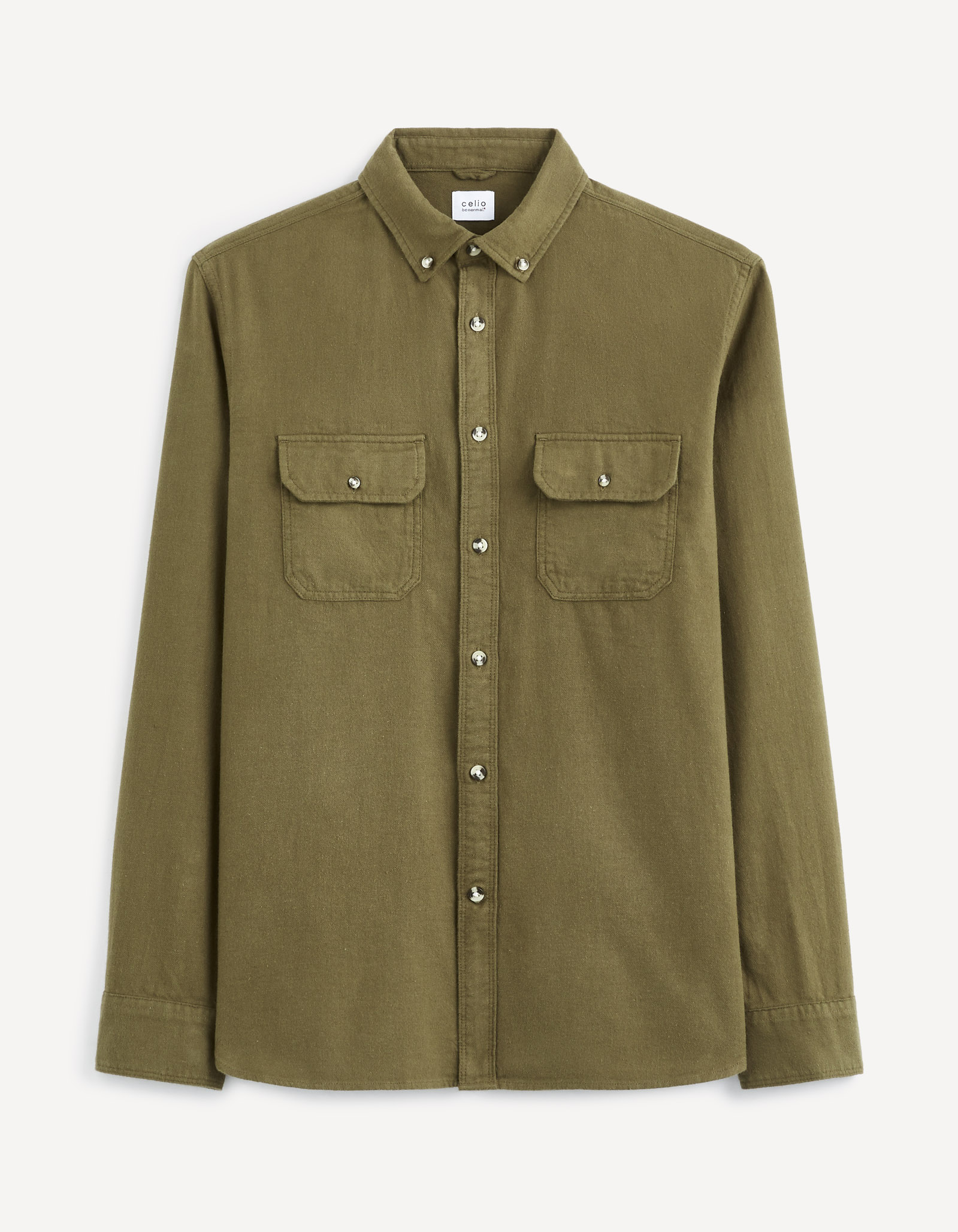 Celio Flannel Shirt Caoflacko - Men