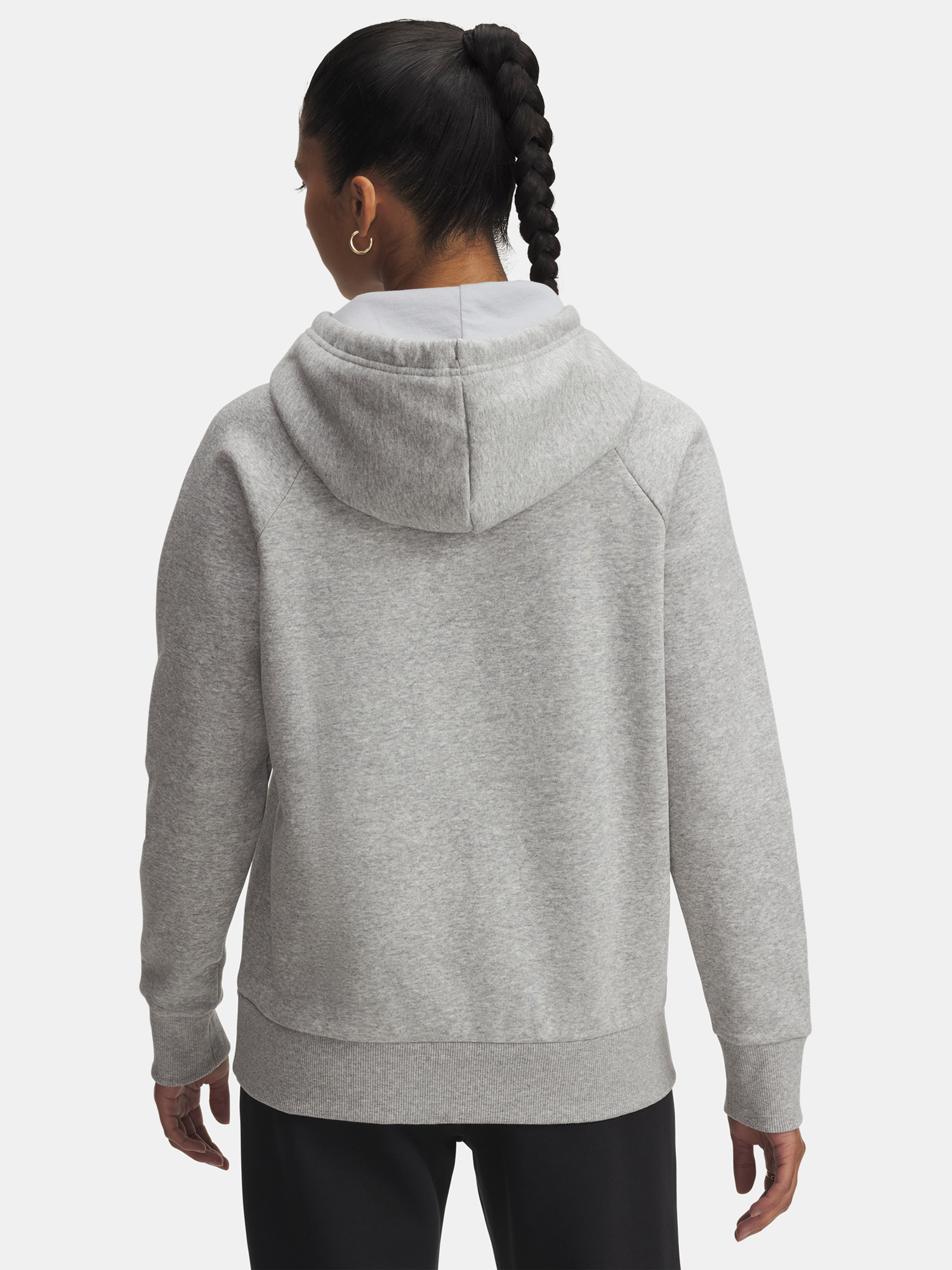 Under Armour UA Rival Flc Shimmer Hdy-GRY Women's Sweatshirt - Women's