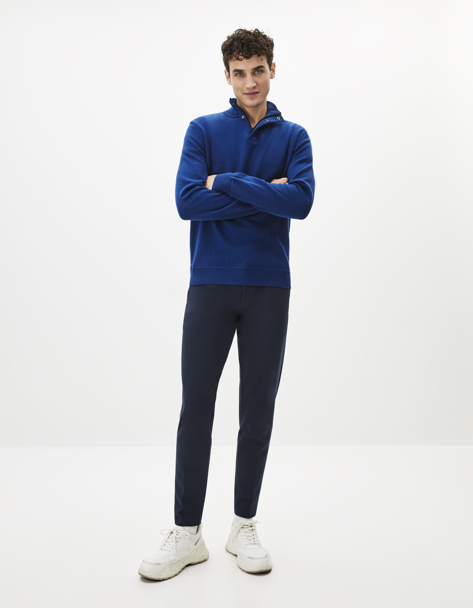 Pulovere pentru barbati Celio - albastru