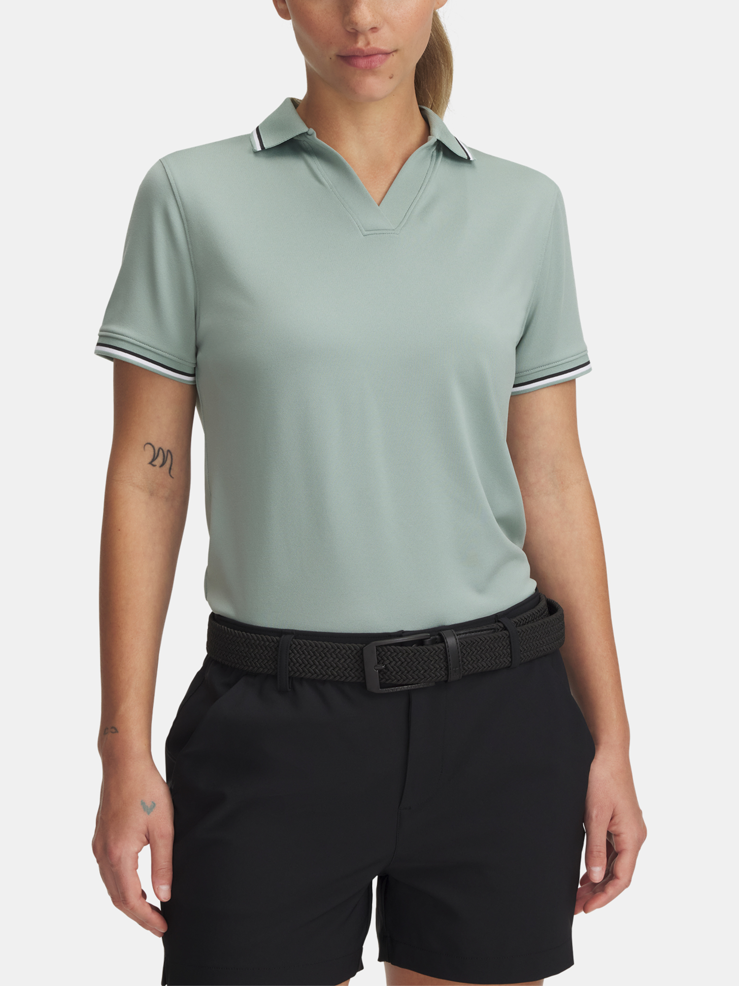 Women's T-shirt Under Armour UA Drive SS Rib Polo - Women's