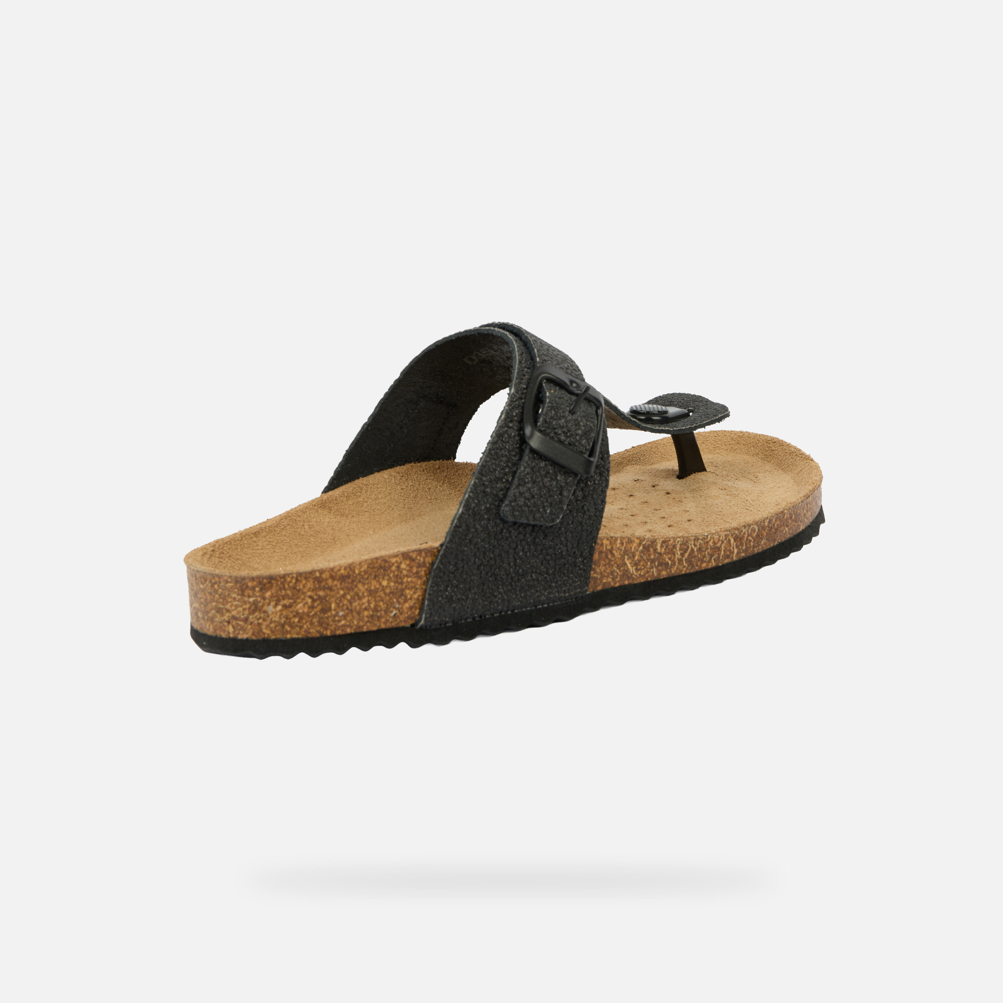 Dark Grey Women&#039;s Slippers Geox Brionia - Women&#039;s