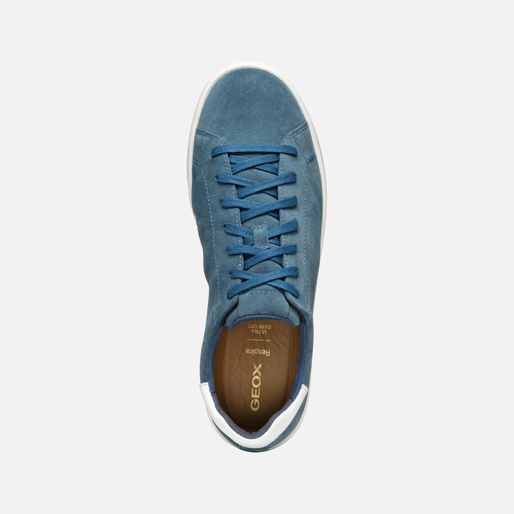 Light blue men's sneakers Geox Spherica ECUB-1 - Men