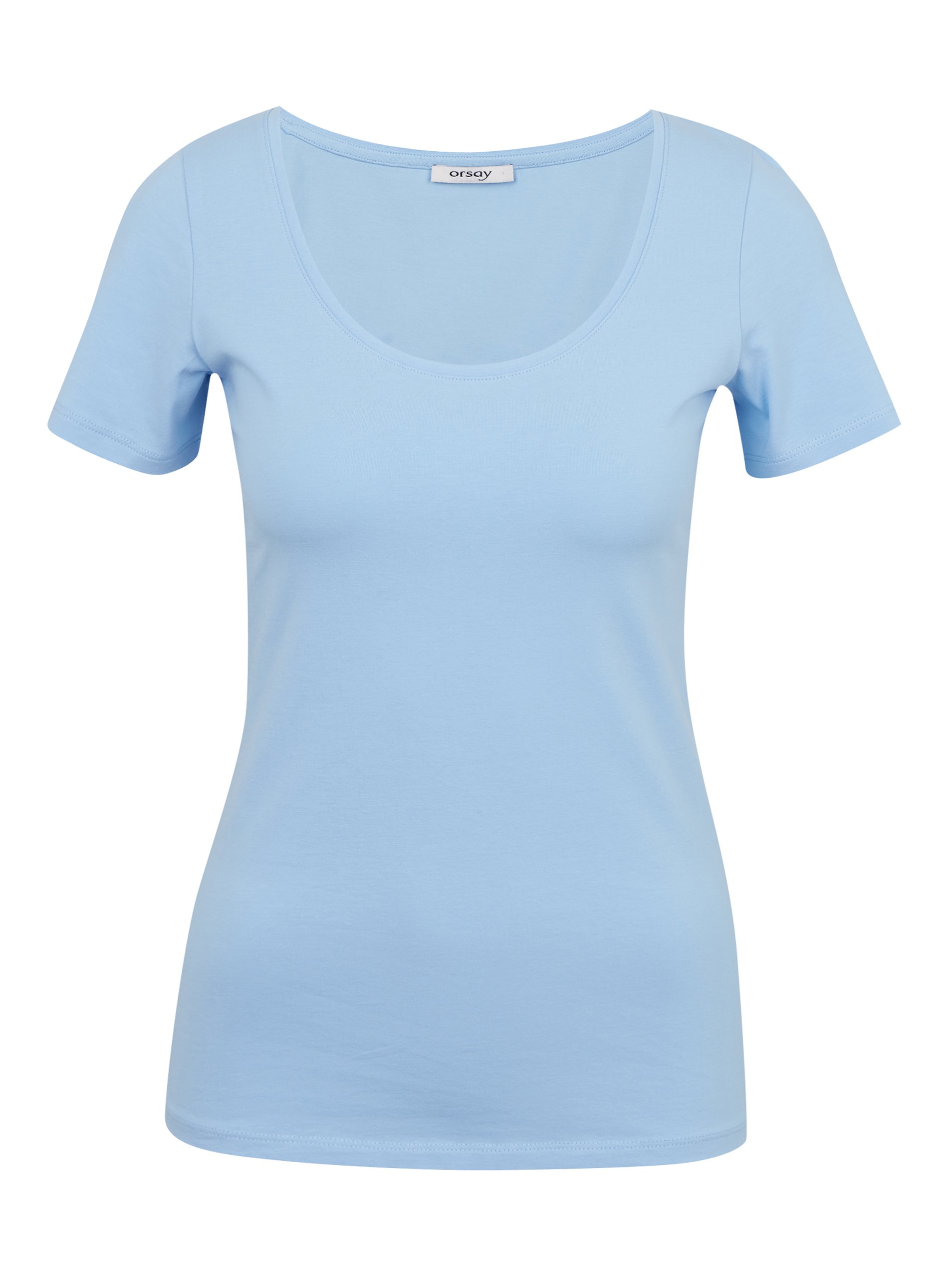 Tricouri basic pentru femei ORSAY - albastru deschis