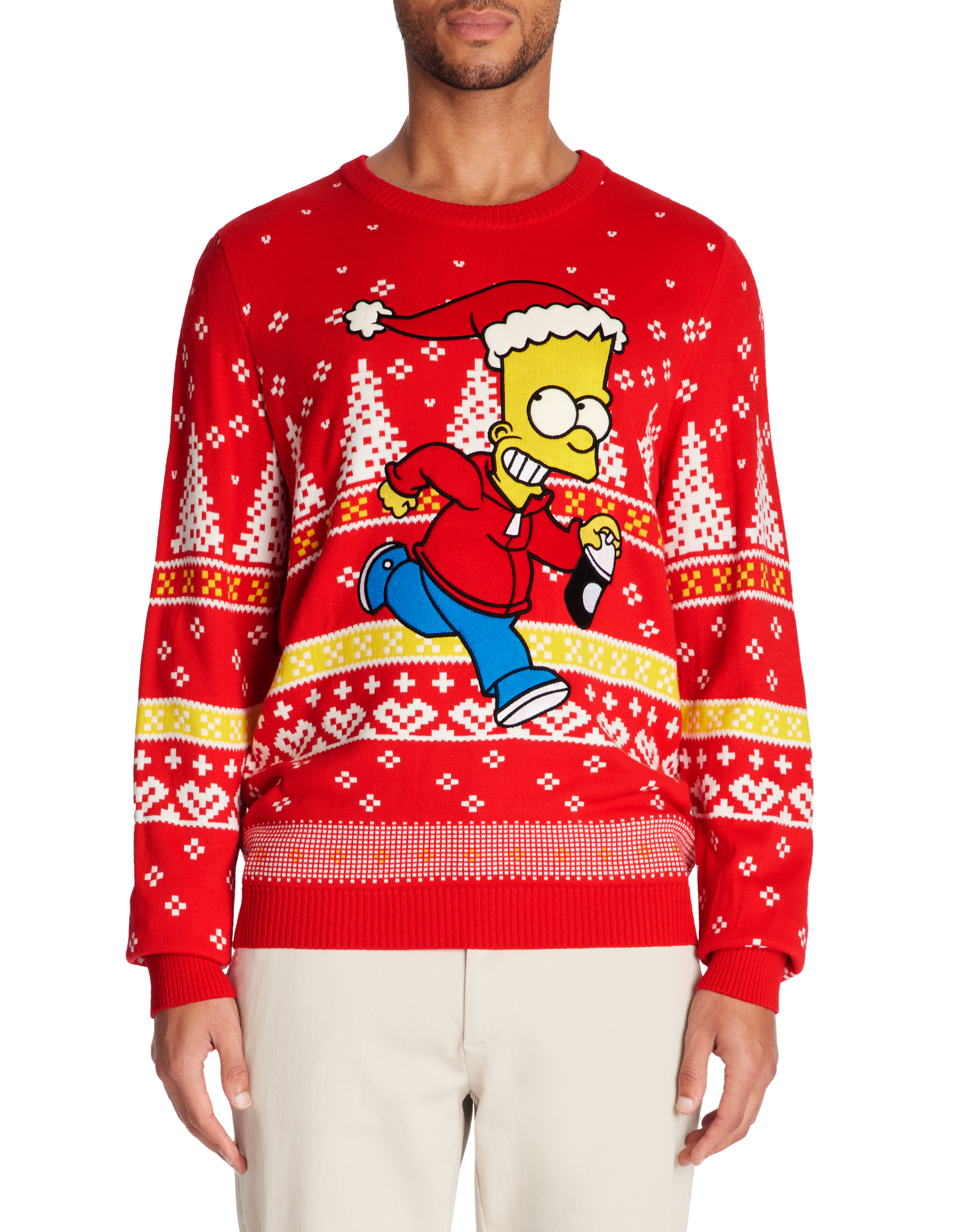 Celio Christmas Sweater The Simpsons - Men's