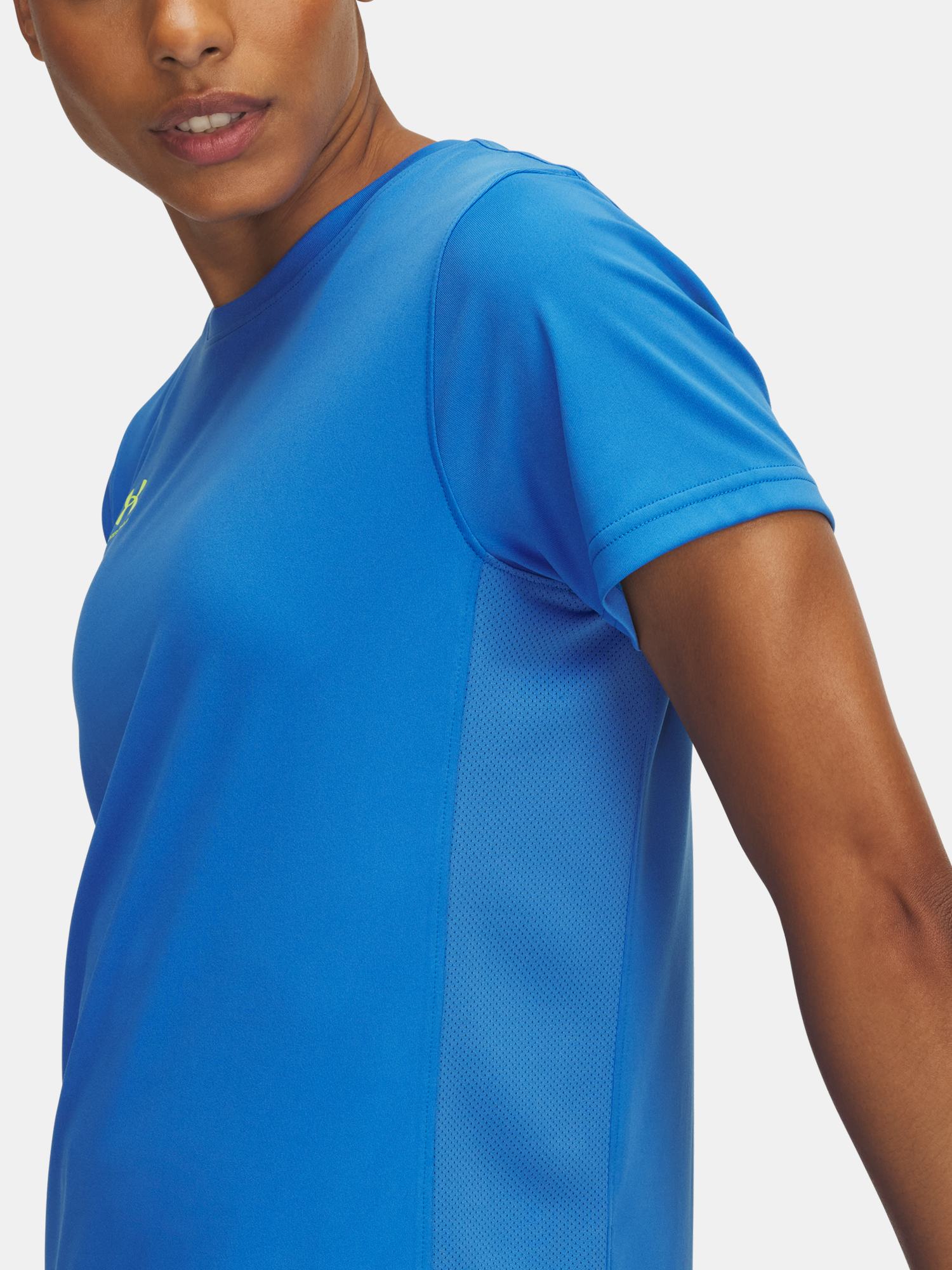 Women's T-shirt Under Armour UA W's Ch. Train SS-BLU - Women's