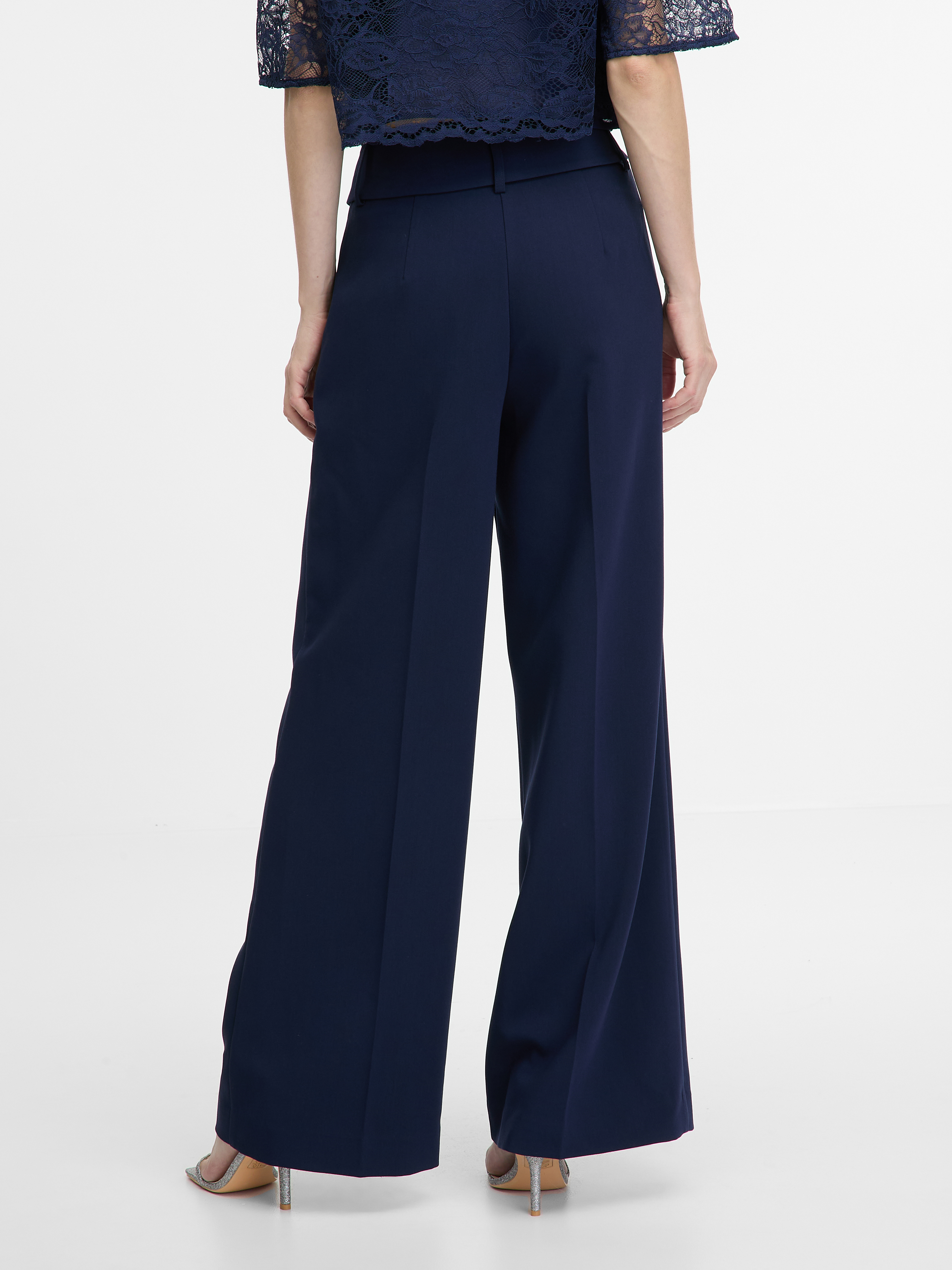 Blue women's trousers ORSAY - Women's