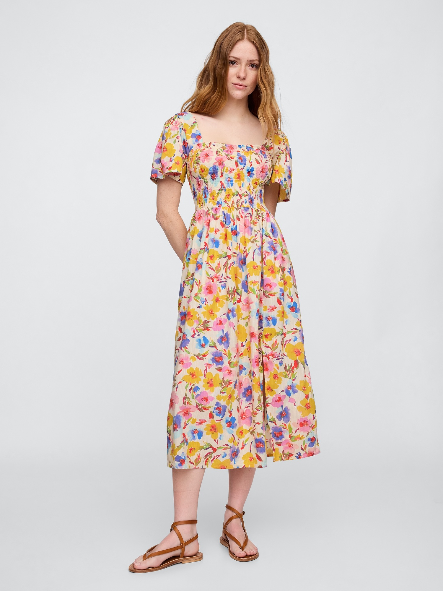 GAP Midi dress with pockets - Womens