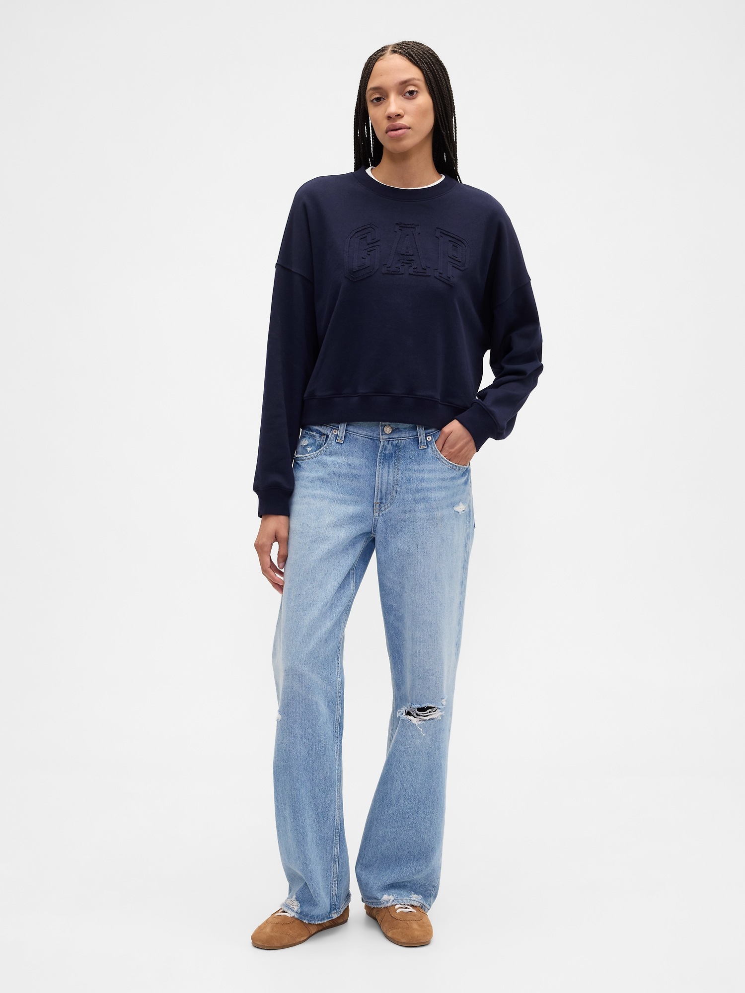 GAP Sweatshirt with logo - Women's