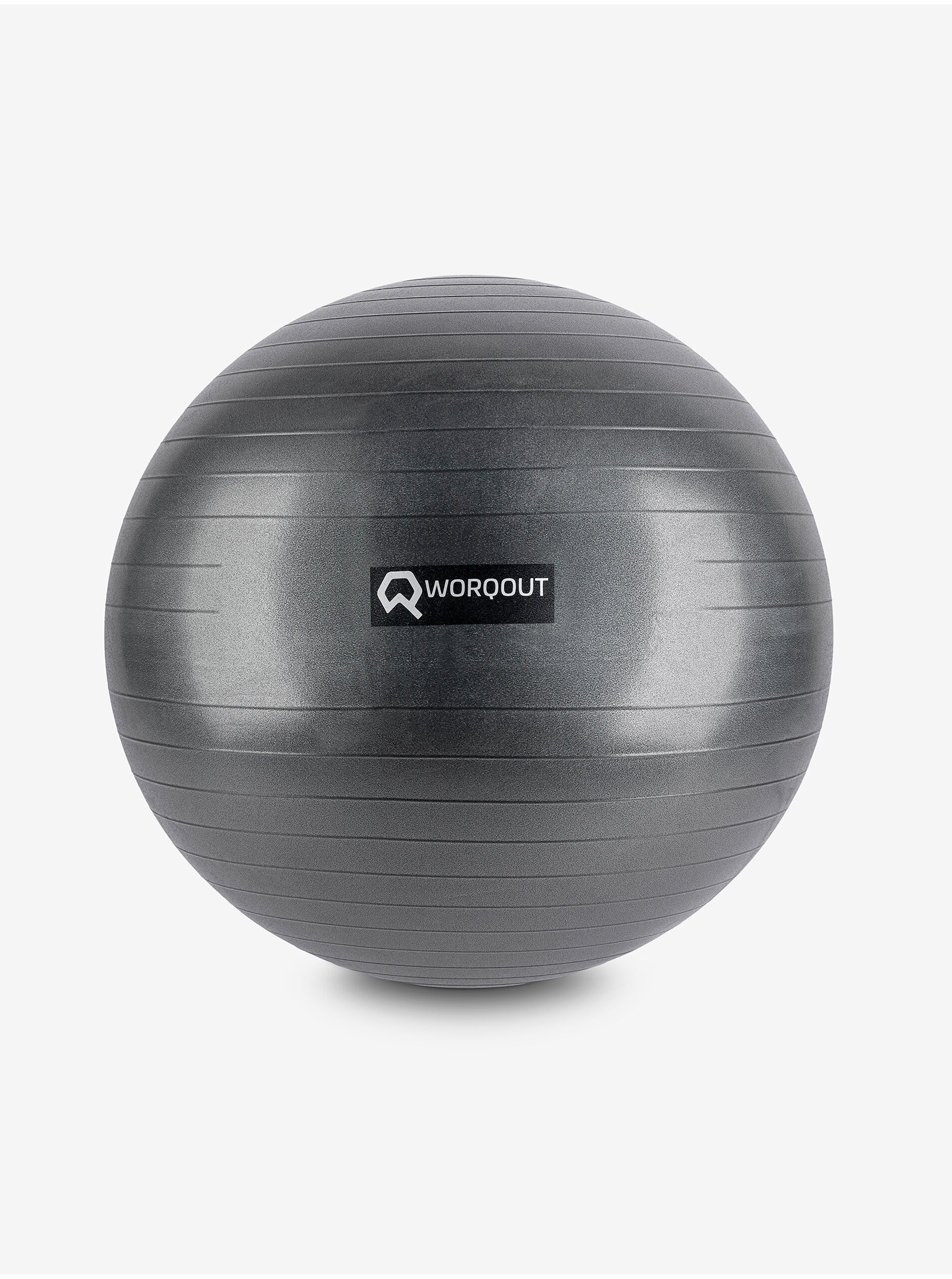 Black Gym Ball 75 Cm Worqout Gym Ball - Unisex