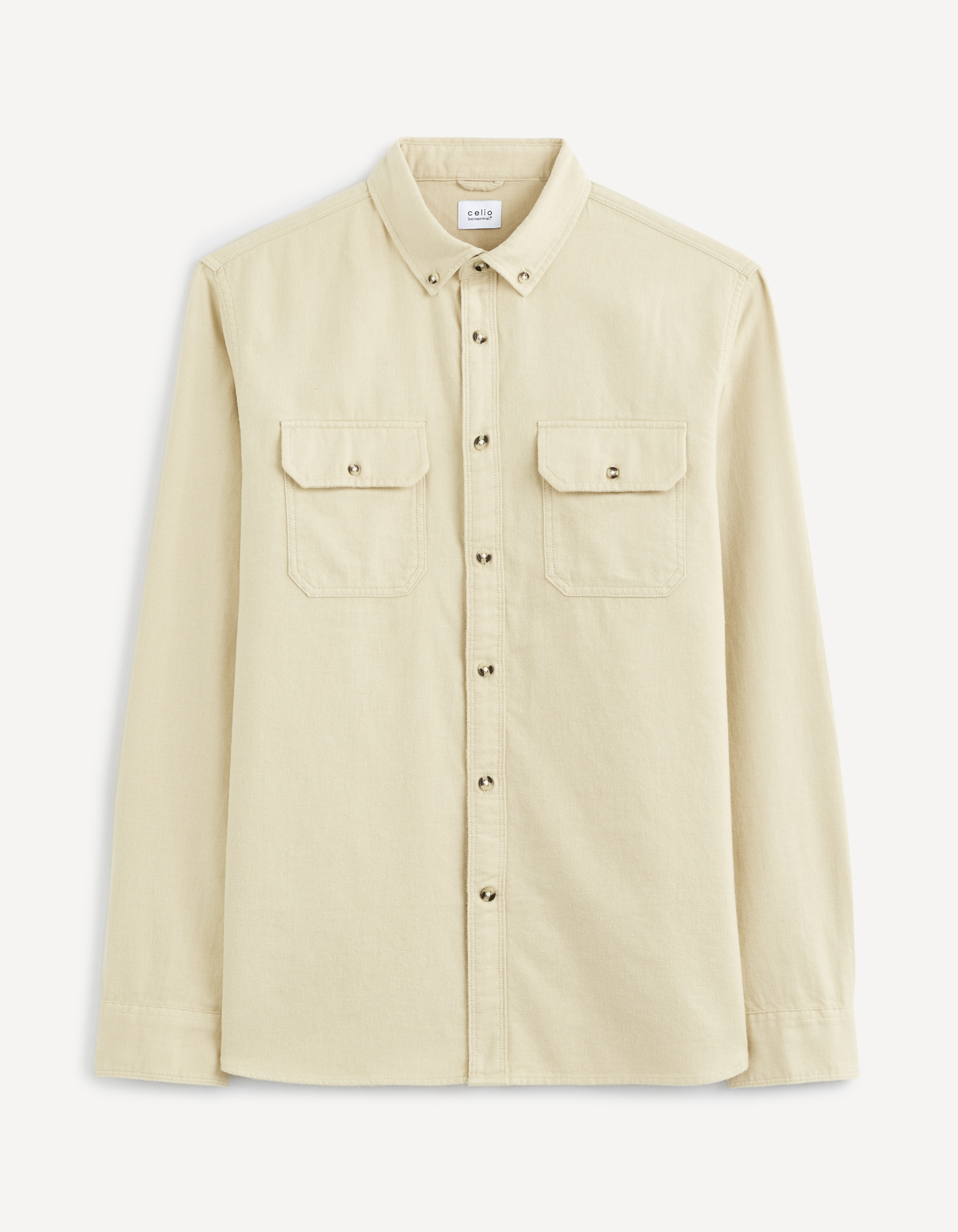 Celio Flannel Shirt Caoflacko - Men
