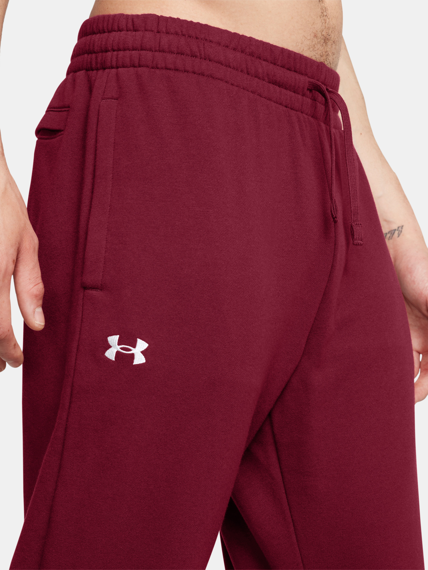Men's sweatpants Under Armour UA Rival Fleece Joggers-RED - Men's