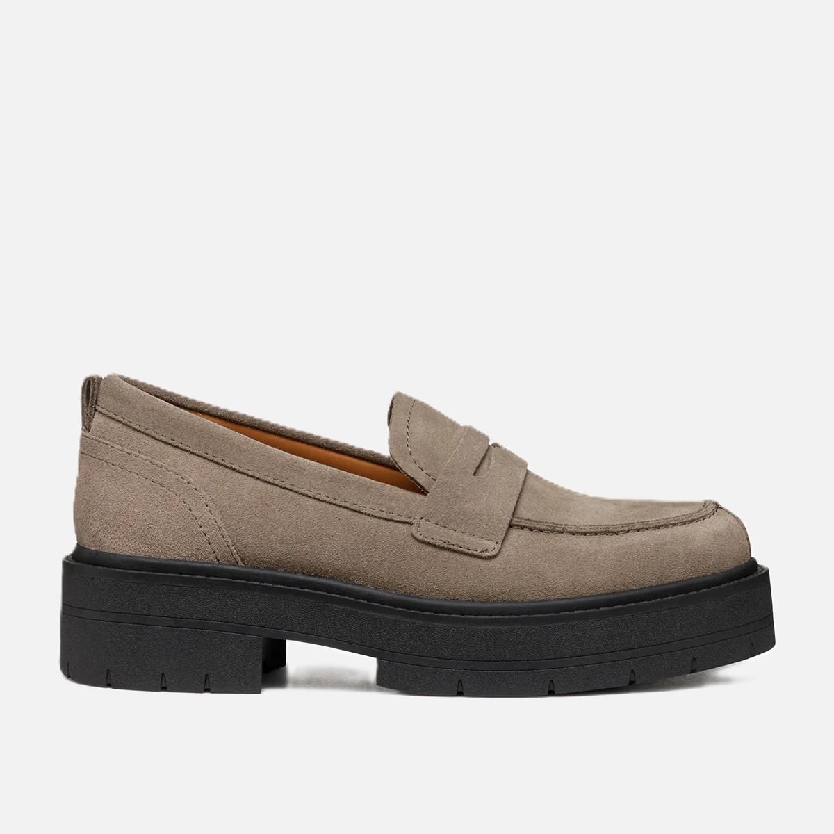 Beige womens moccasins Geox Spherica - Womens