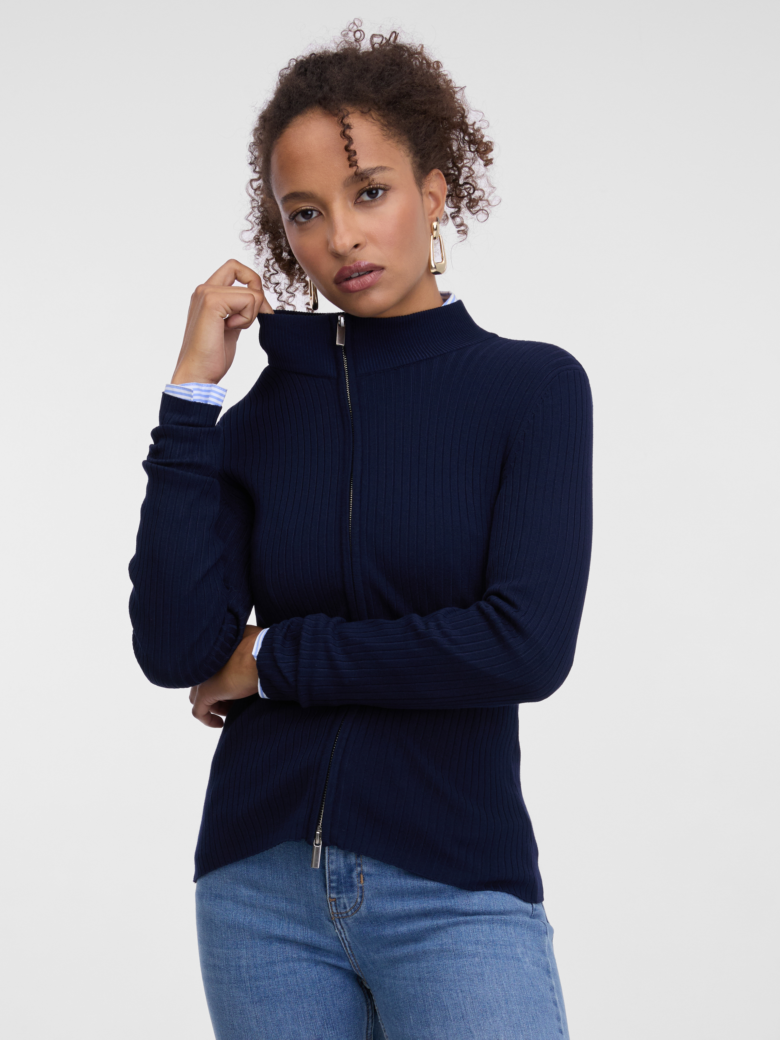 Navy Blue Women's Cardigan ORSAY - Women's