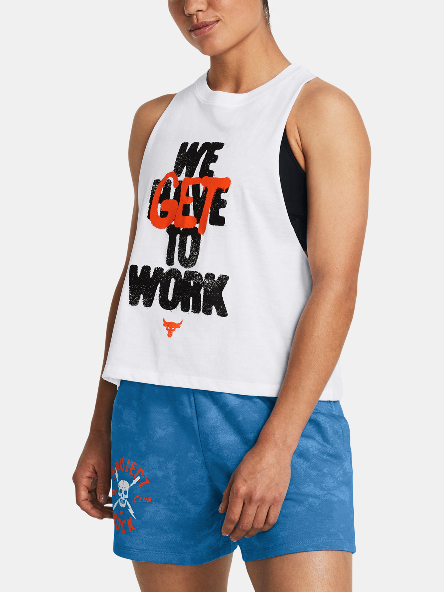 Under Armour Tank Top Pjt Rck W Underground Tank-WHT - Women&#039;s