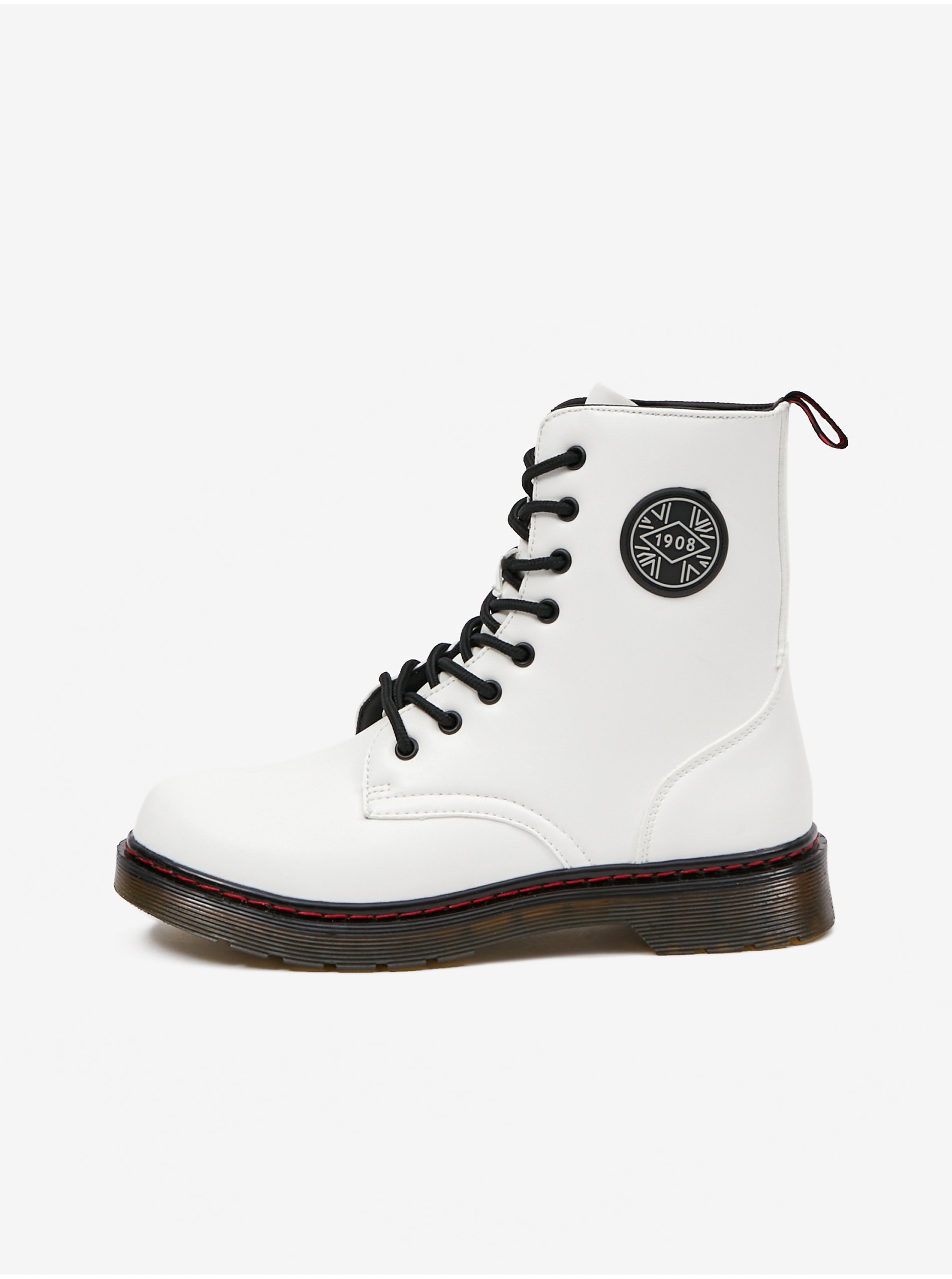 White Women's Ankle Boots Lee Cooper - Ladies