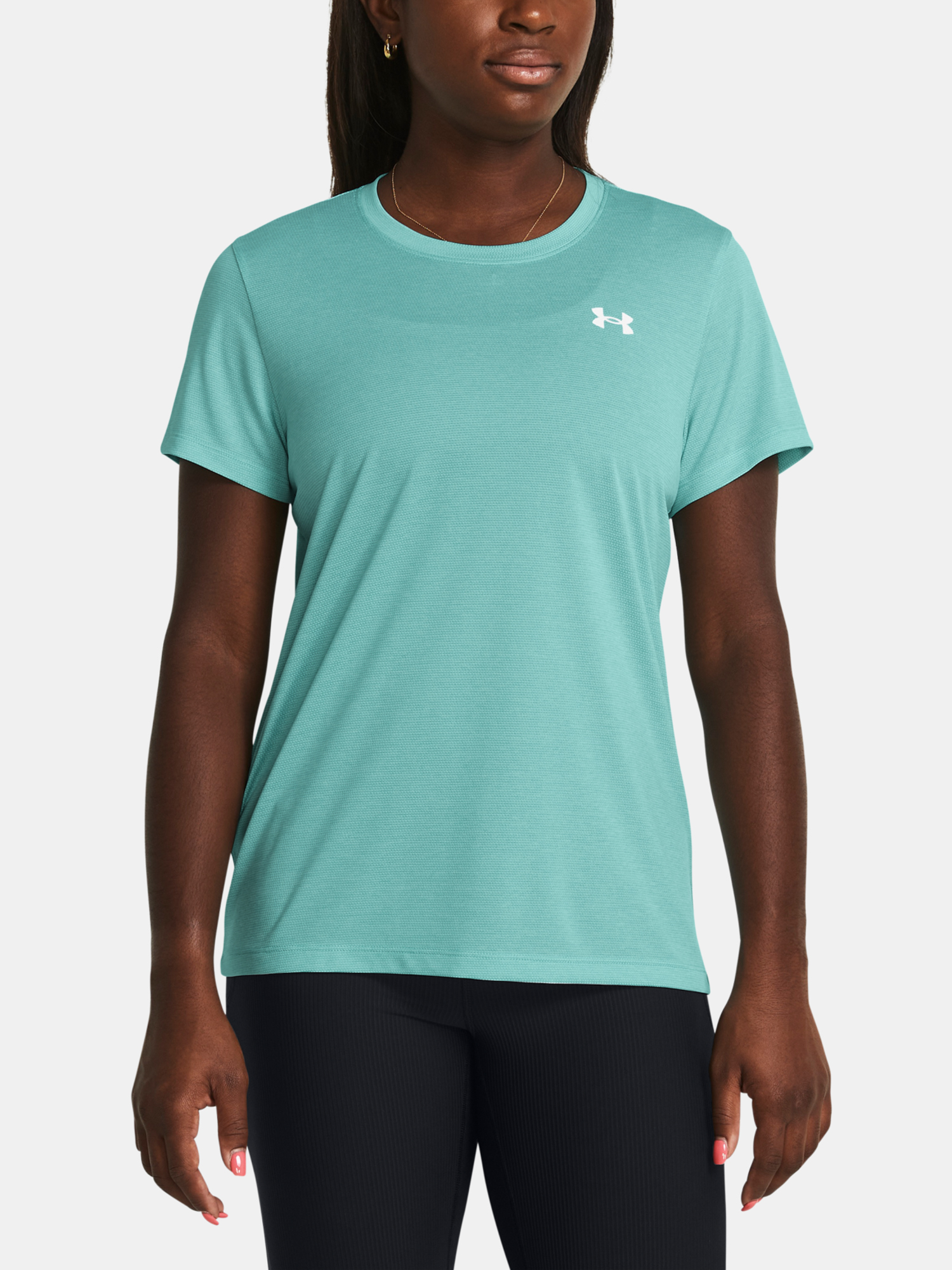 Under Armour T-Shirt Tech Bubble SSC-GRN - Women