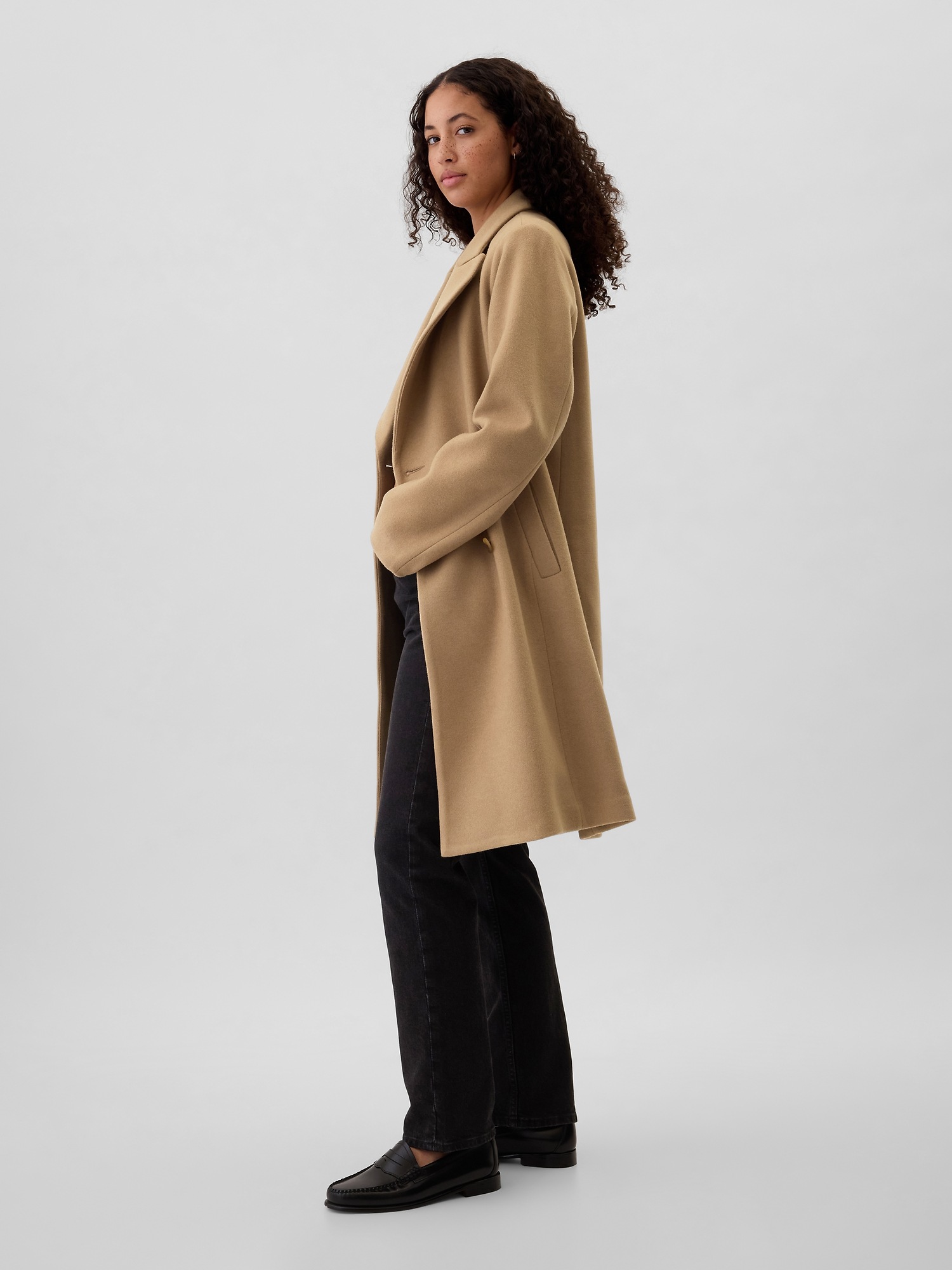 GAP Coat with wool blend - Women's