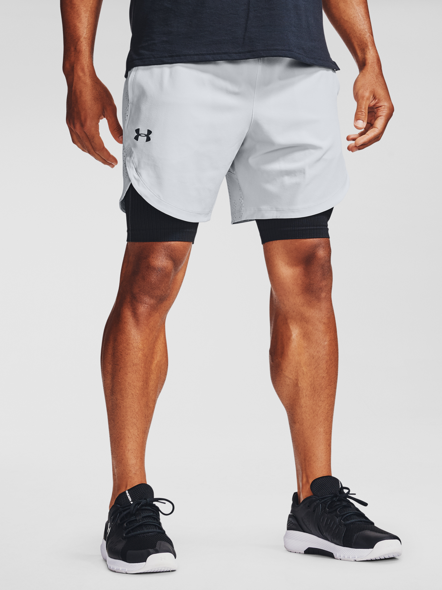 Under Armour Shorts UA Stretch-Woven Shorts-GRY - Men's