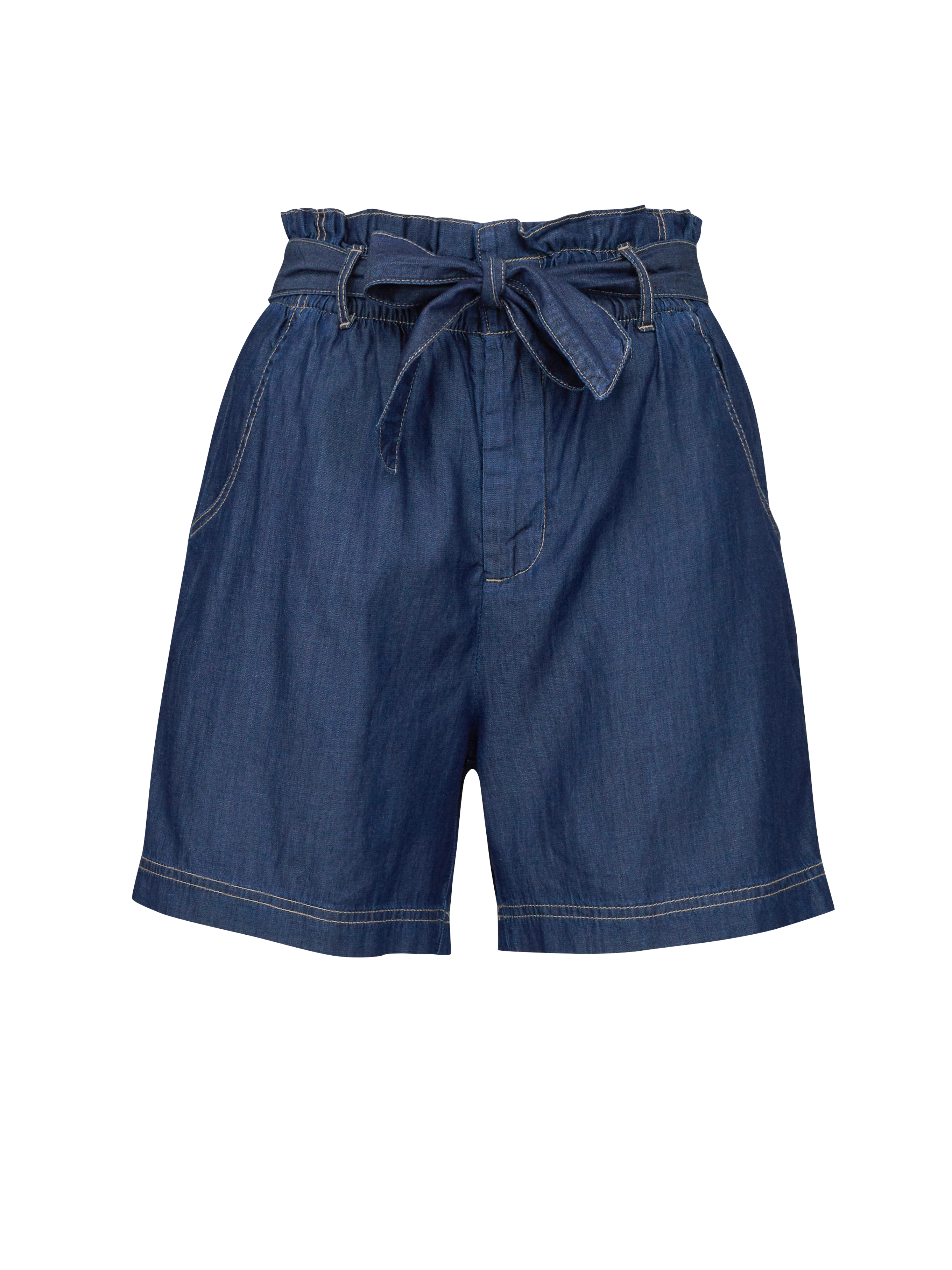 Orsay Navy Blue Women's Denim Shorts - Women's