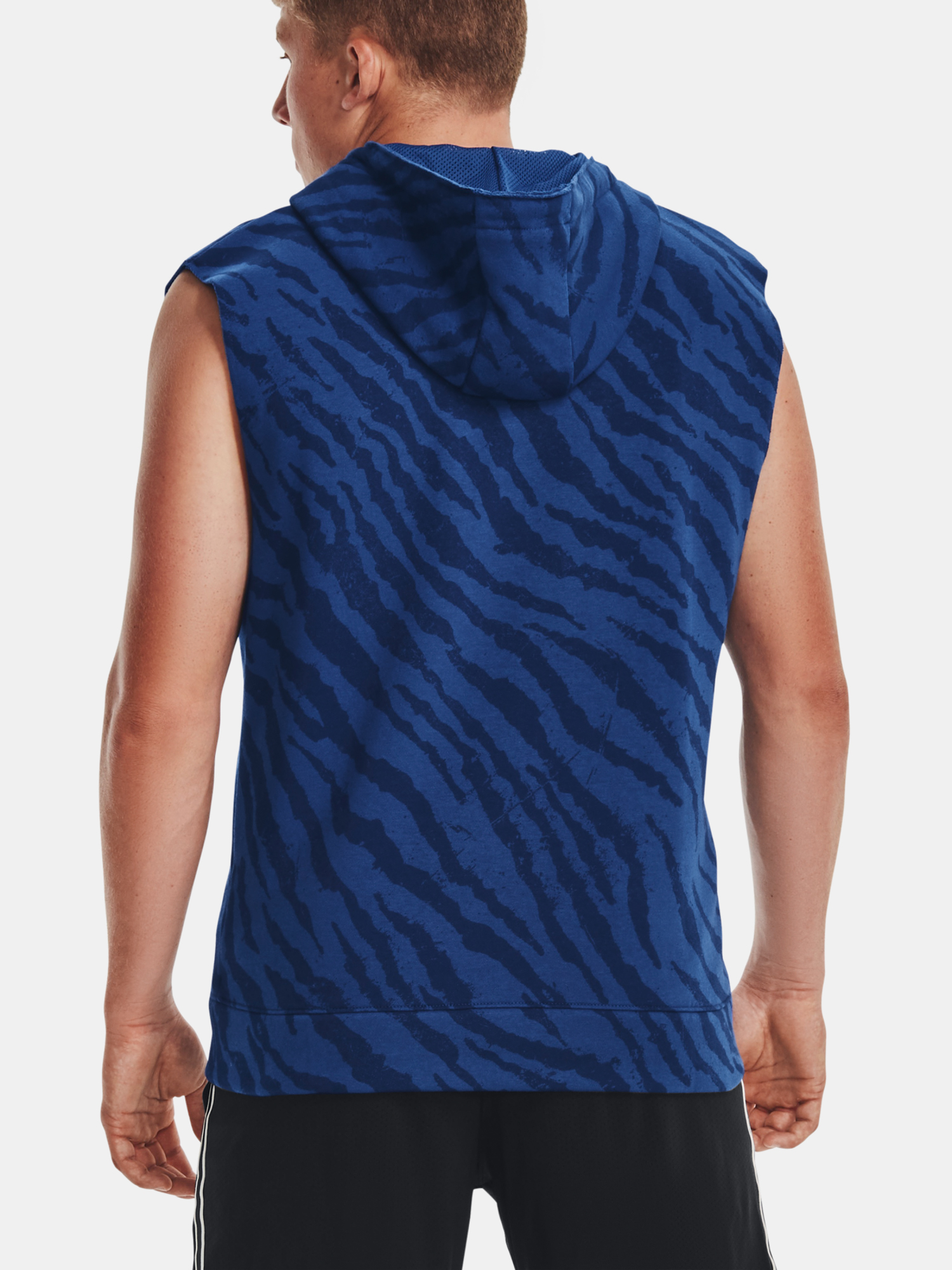 Under Armour Sweatshirt Pjt Rck Rival Pt SL FZ TG-BLU - Men's